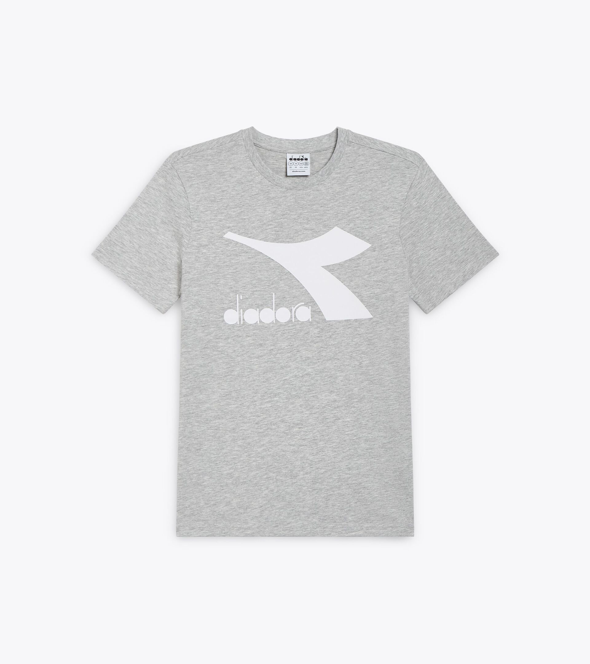 Sports t-shirt - Men T-SHIRT SS CORE LIGHT MIDDLE GRAY MELANGE - Diadora