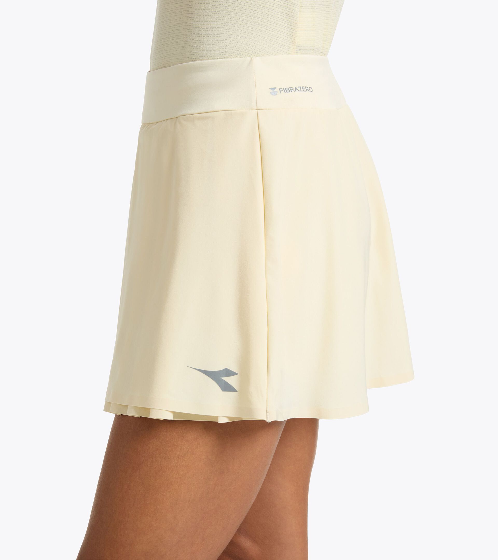Technical Skirt with FIBRAZERO Technology - Racing - Women&rsquo;s L. SKIRT FIBRAZERO BEIGE SHIFTY - Diadora