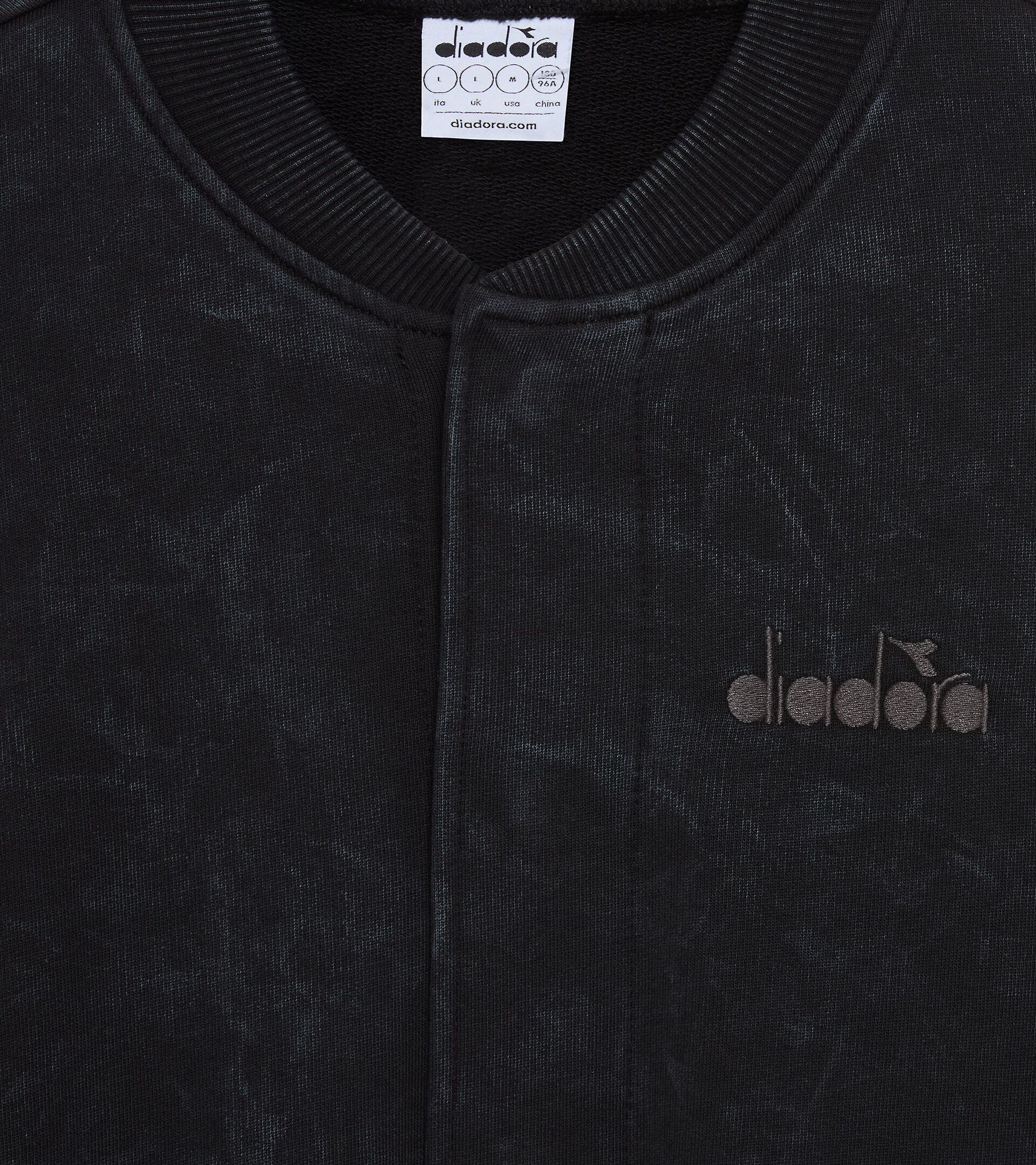 Sweatshirt aus Jersey - Regular Fit - Herren BUTTON SWEATSHIRT AVENUE LAB (FT) ANTHRAZIT - Diadora