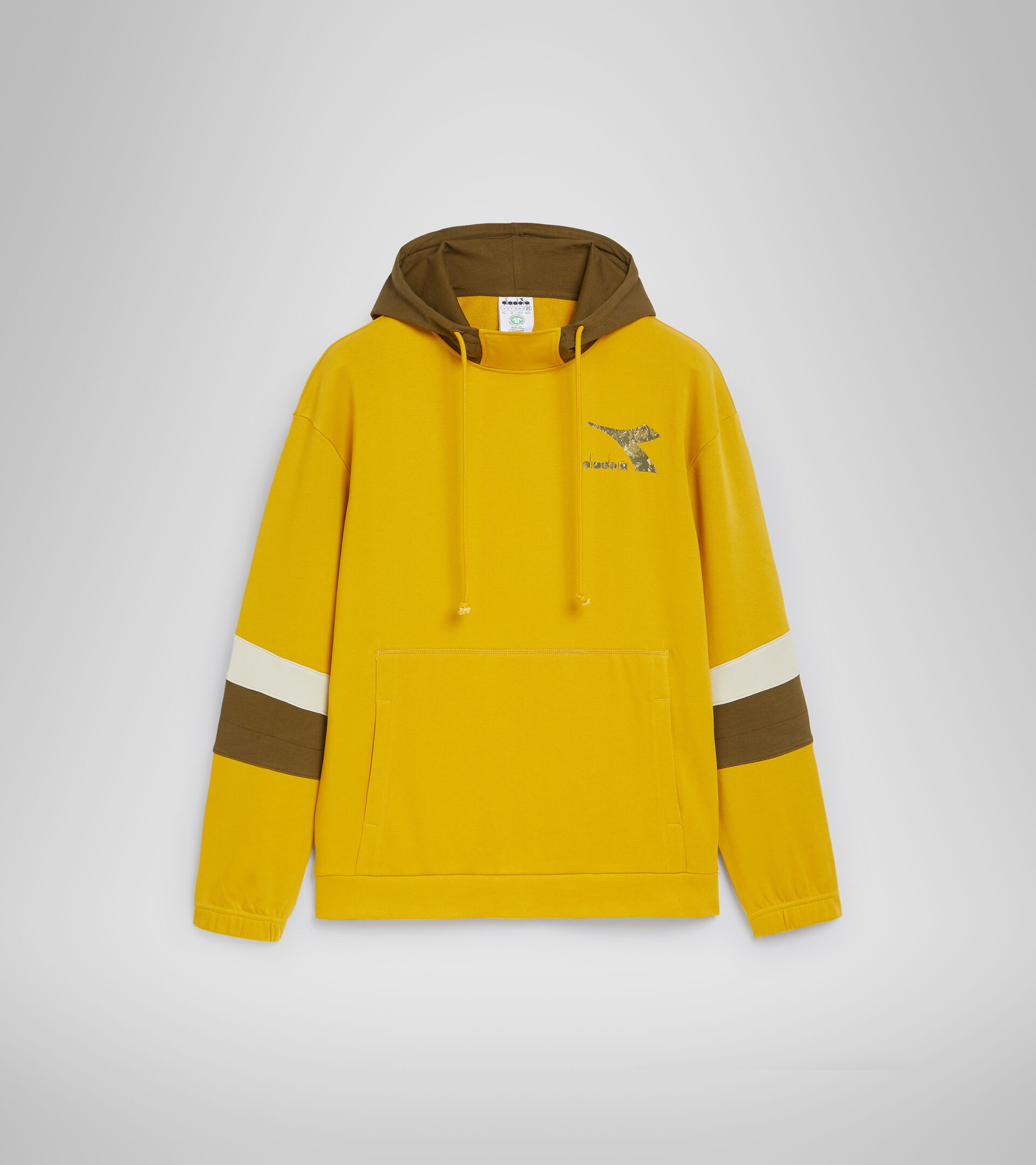 Hooded sweatshirt - Men HOODIE SWEAT SHIELD TAWNY OLIVE - Diadora