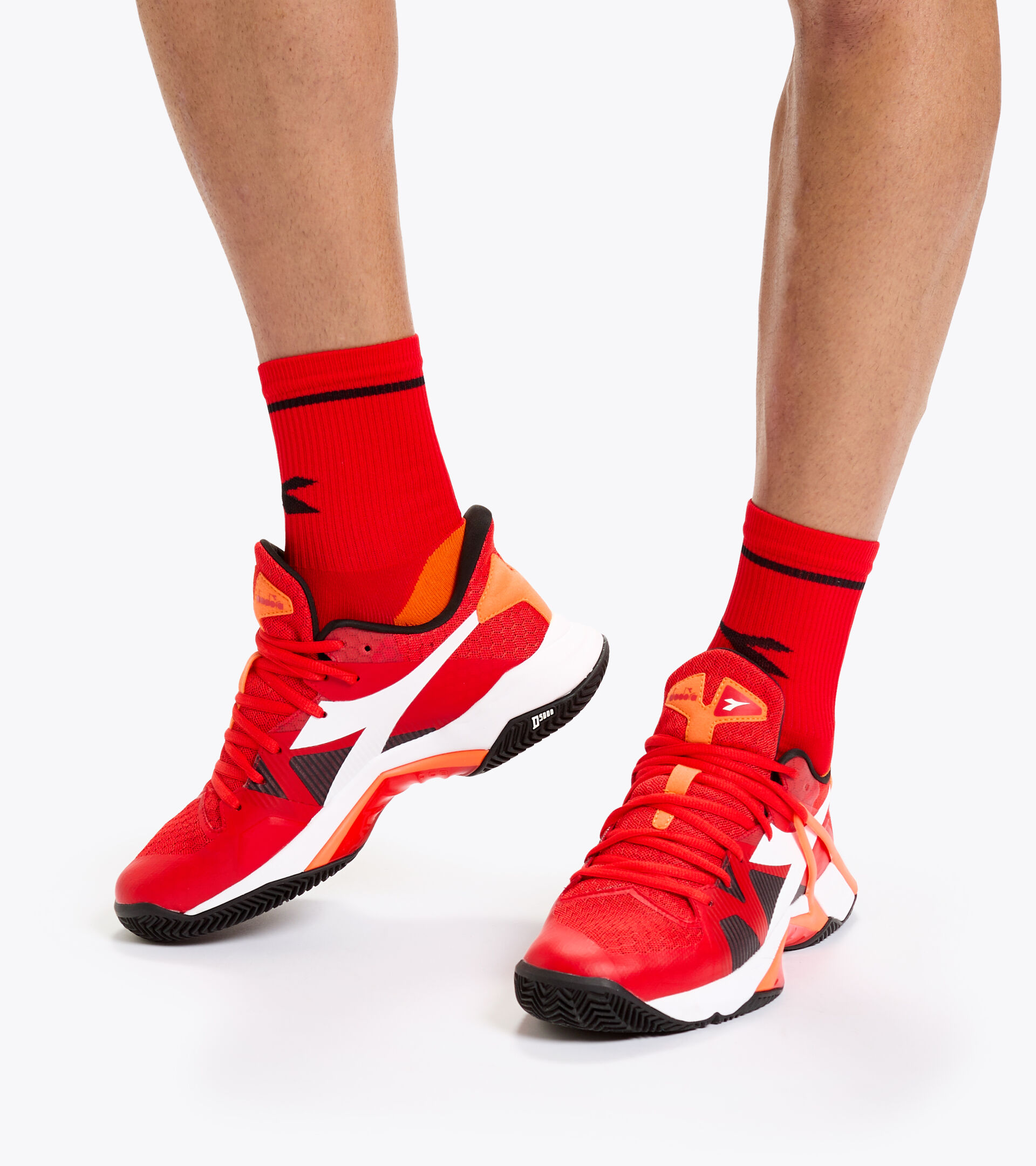 Calzino da tennis SOCKS ROSSO FER.ITALIA - Diadora