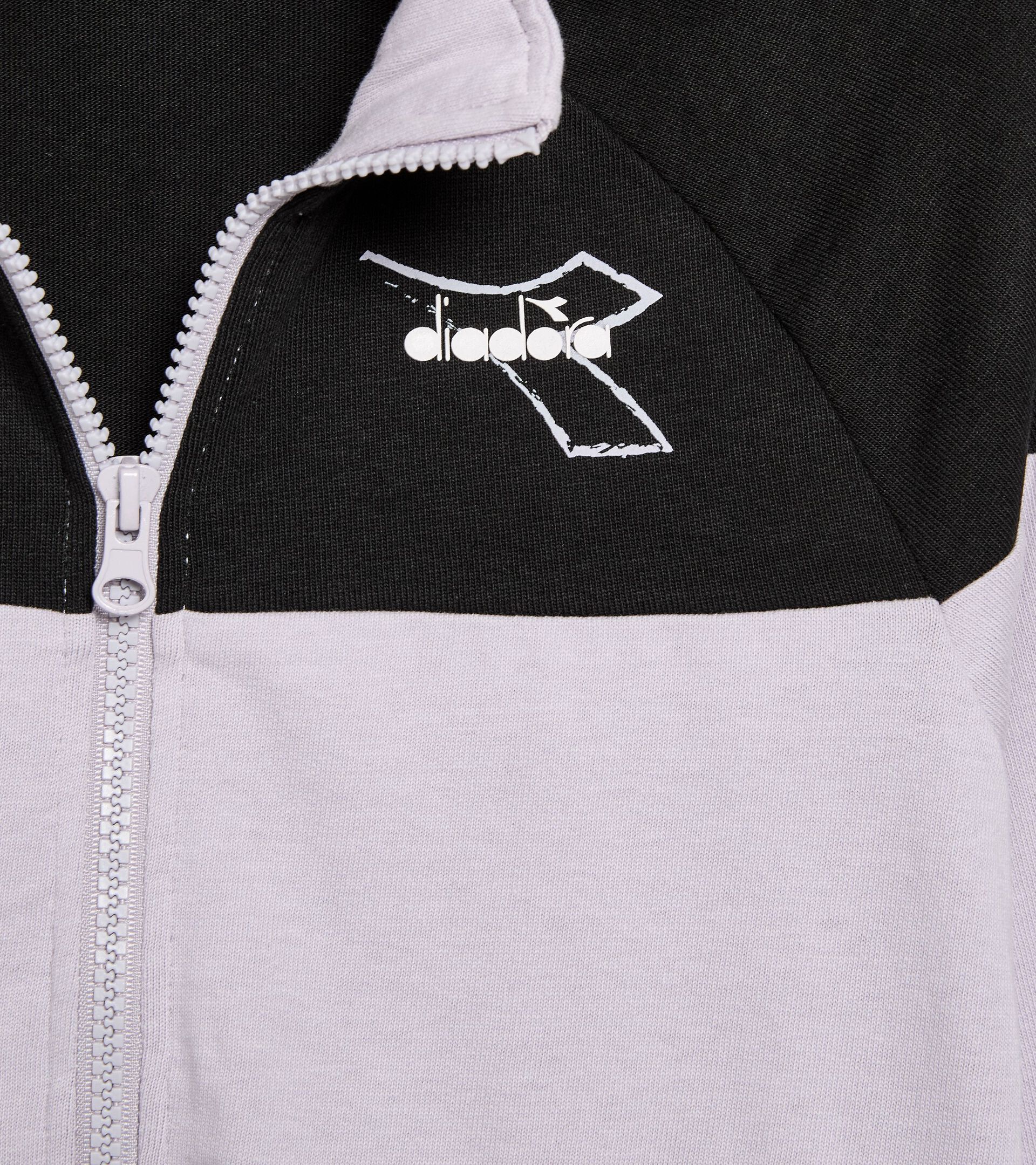Sports tracksuit - All-gender JU. TRACKSUIT FZ ESS. SPORTS  (HJ) THISTLE - Diadora