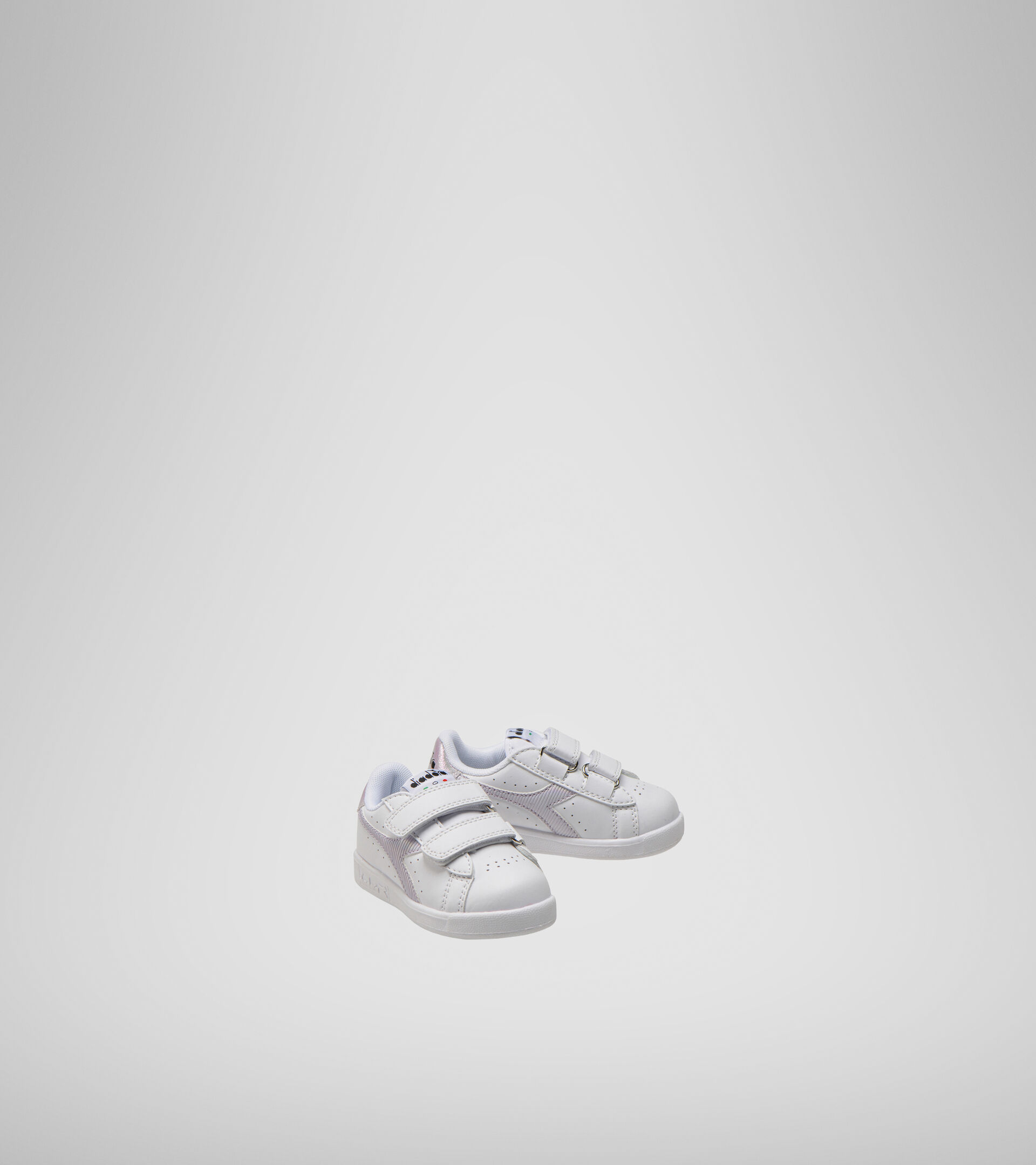 Sports shoes - Toddlers 1-4 years GAME P TD GIRL WHITE/ORCHID BLOOM - Diadora