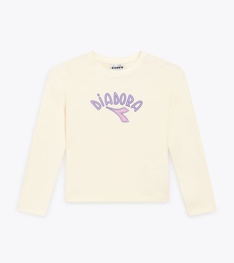JG. T-SHIRT LS LOGO, BIANCO GARDENIA Maglietta a maniche lunghe - Ragazza
JG. T-SHIRT LS LOGO BIANCO GARDENIA - Diadora