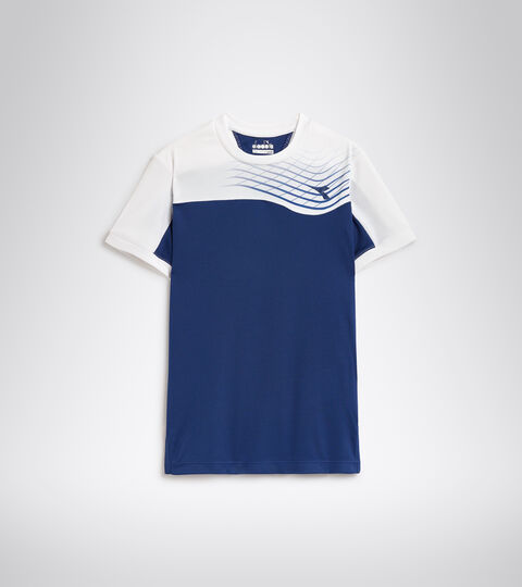 Tennis-T-Shirt - Junior J. T-SHIRT COURT GUTBLAU - Diadora