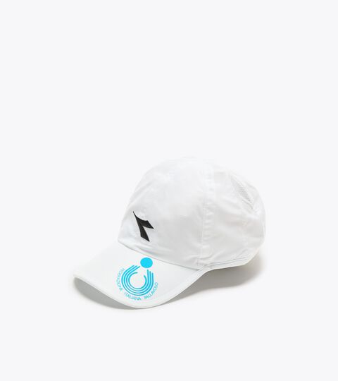 Cap - Italy National Volleyball Team CAPPELLINO BV23 ITALIA OPTICAL WHITE WIMBLEDON - Diadora