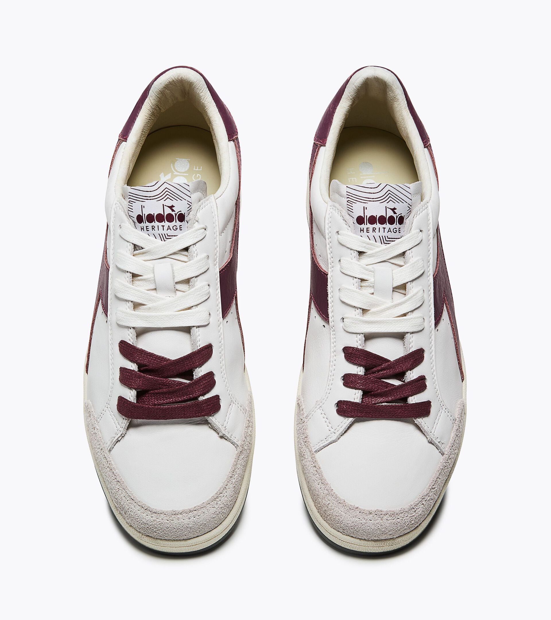 Heritage sneaker made from leather - All-gender PRESTIGE USED ADVENT VIOLET - Diadora