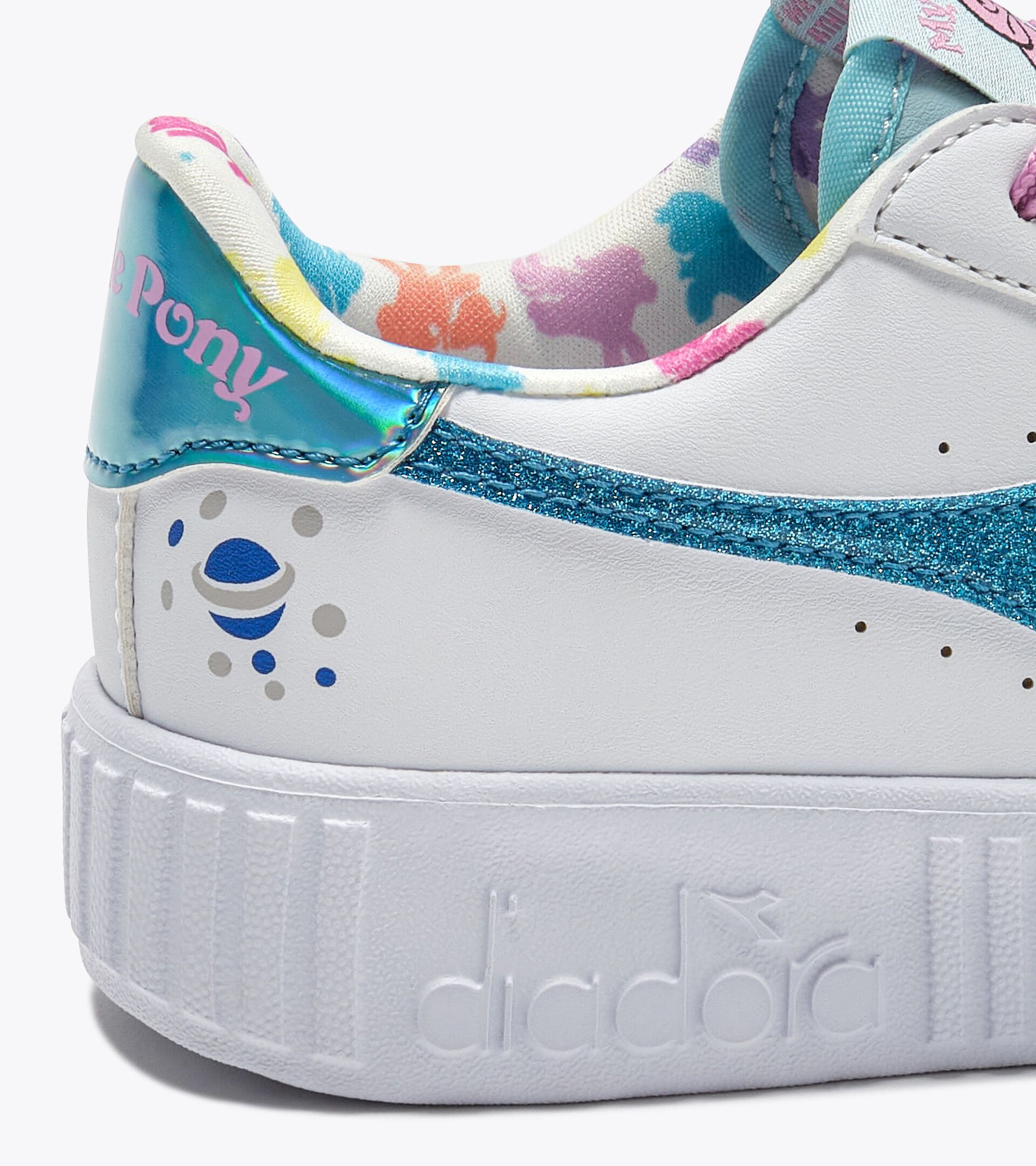 Zapatilla deportiva - Niños y niñas - 4-8 años
 GAME STEP MOONSTONE PS BLANCO/AZUL ATOLON - Diadora