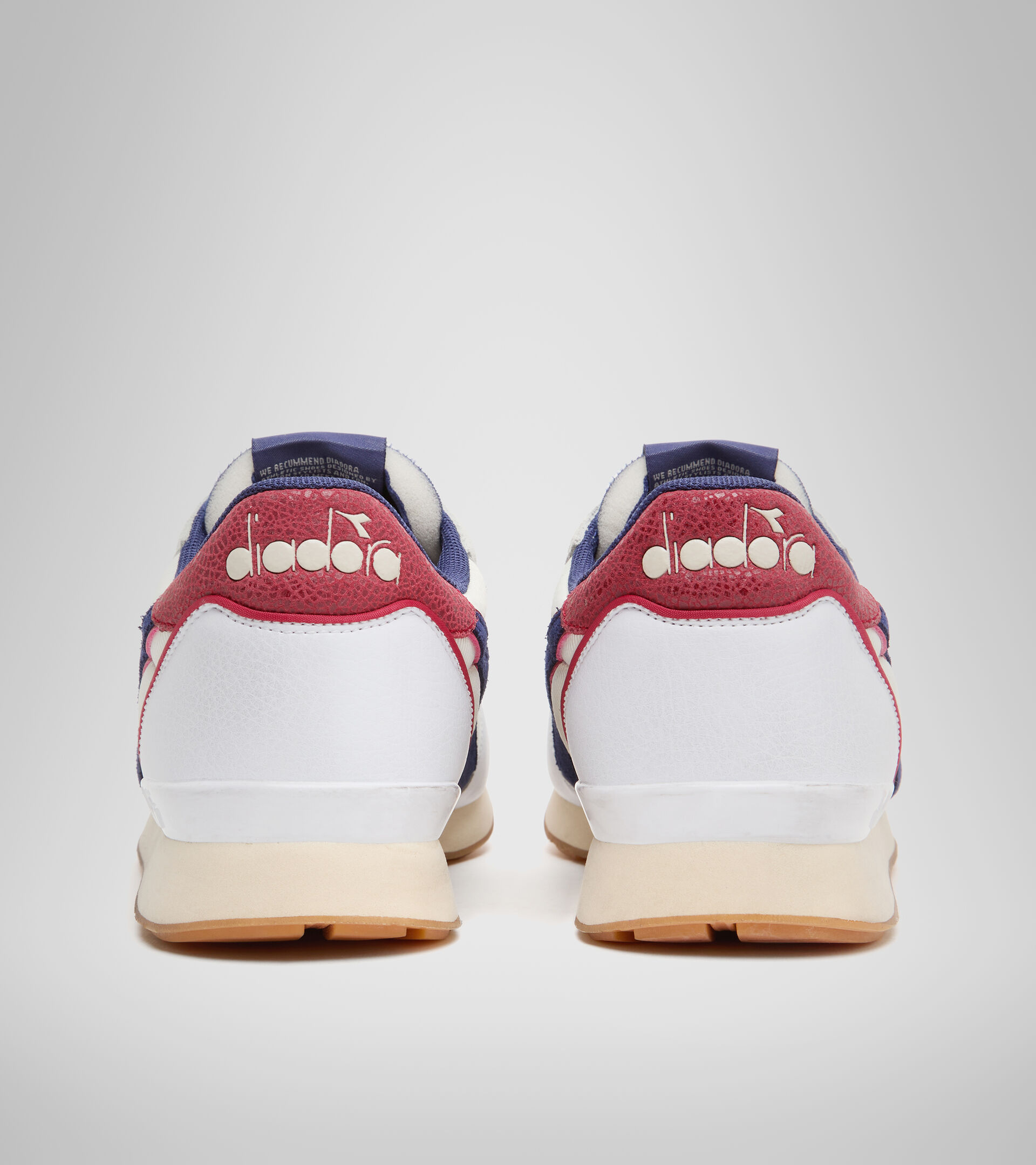 Footwear Sportswear UNISEX CAMARO ICONA WHT/TWILIGHT BL/CHILI PEPPER Diadora