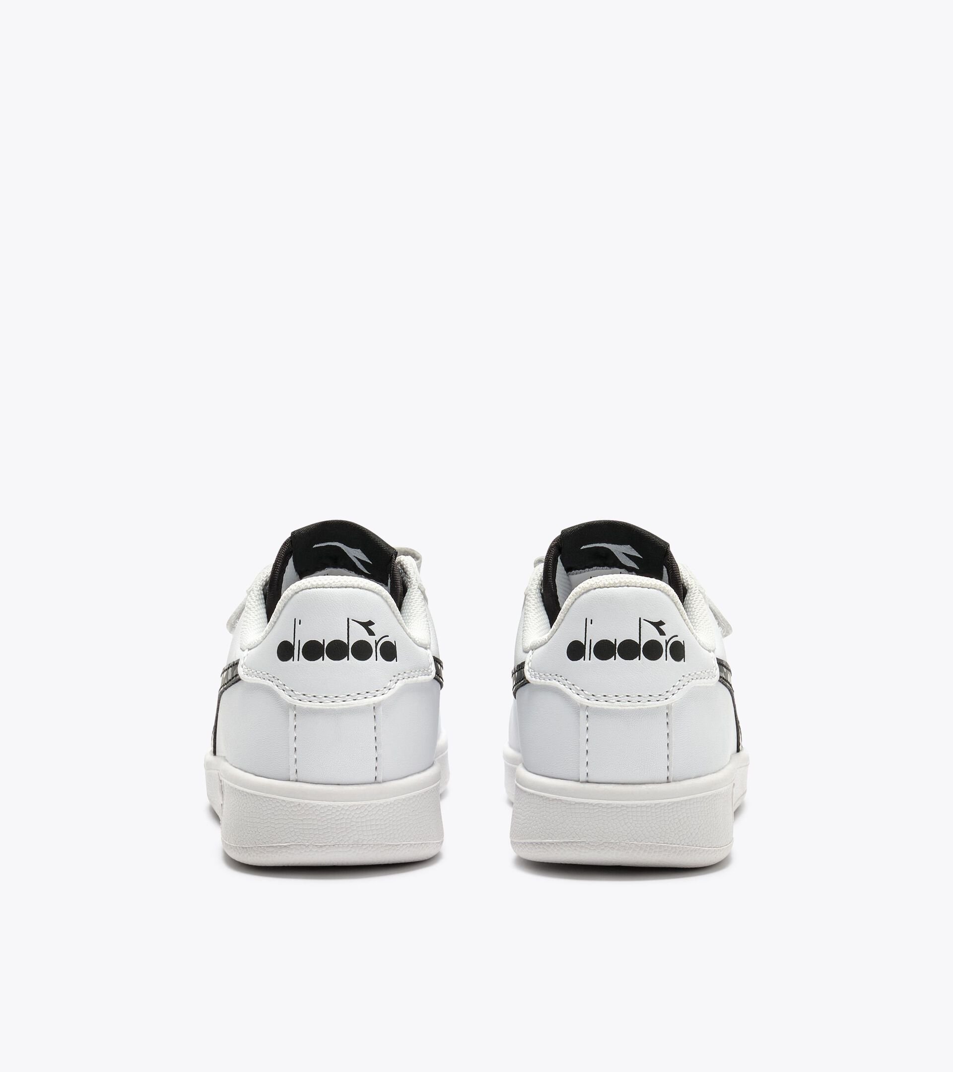 Velcro-closure kids&rsquo; shoe - 4-8 years old  GAME P POOL PS BLACK - Diadora