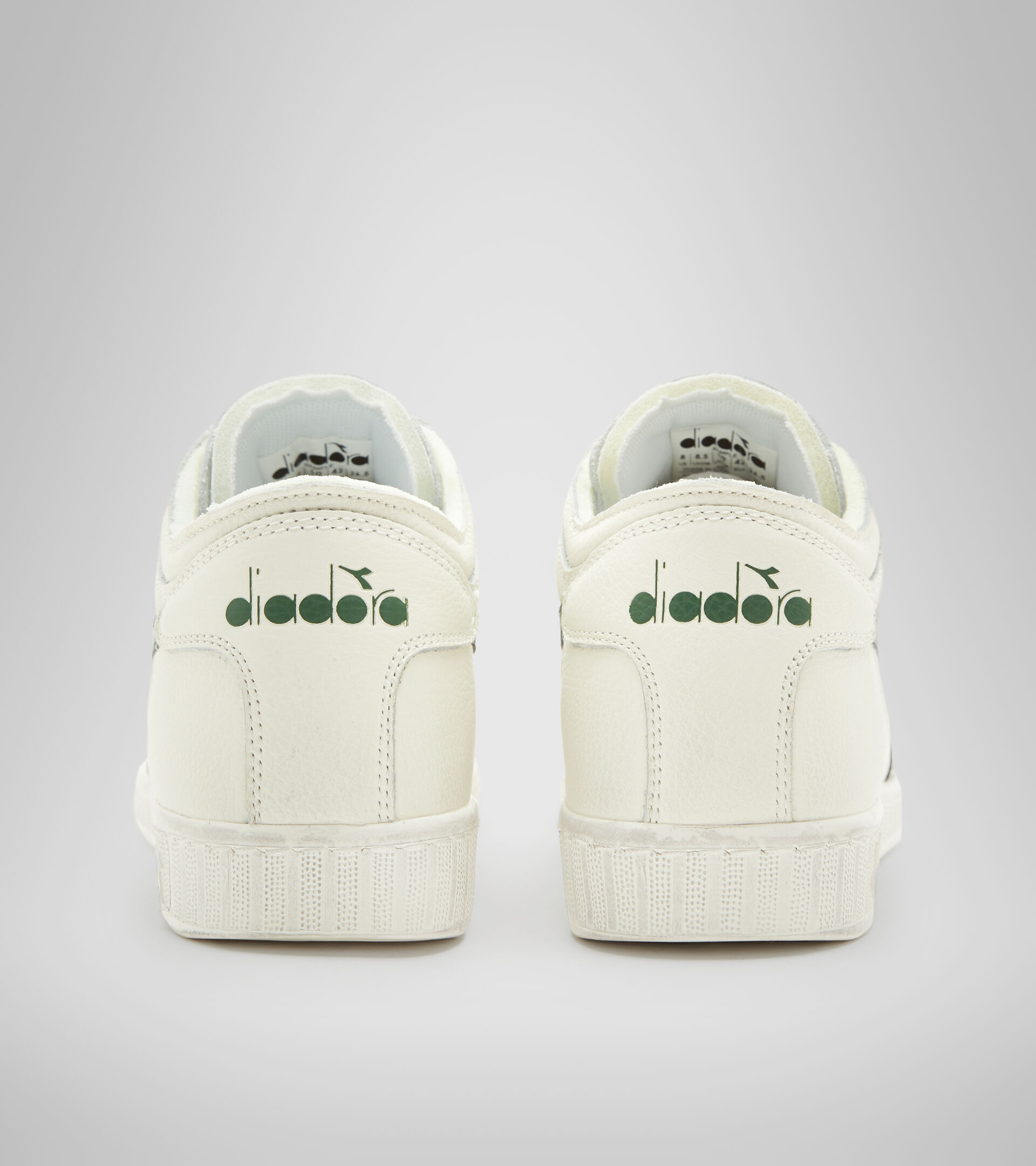 Sports shoes - Unisex GAME L WAXED ROW CUT WHITE/FOGLIAGE - Diadora