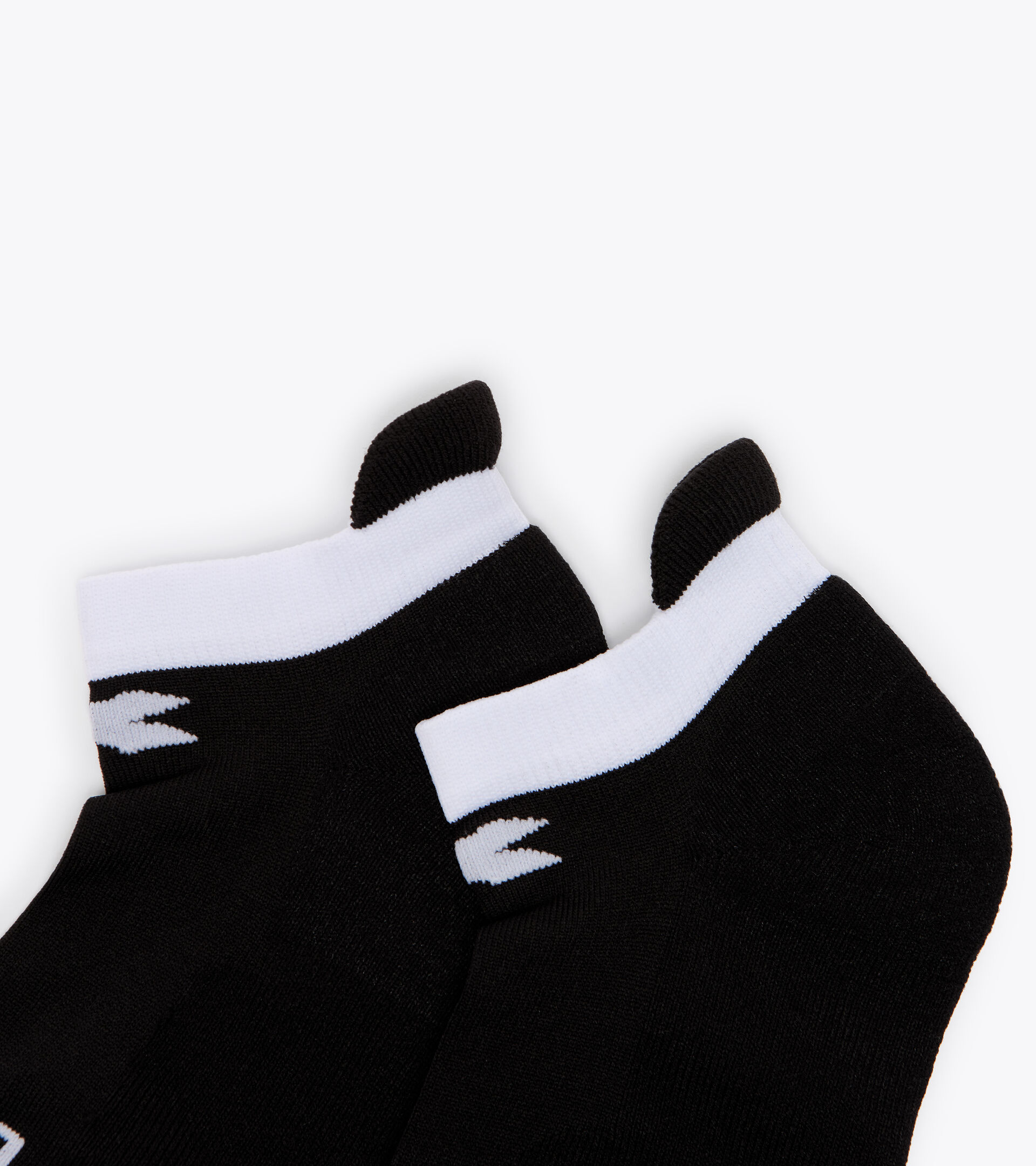 Füßlinge - Damen L. SOCKS BLACK/OPTICAL WHITE - Diadora