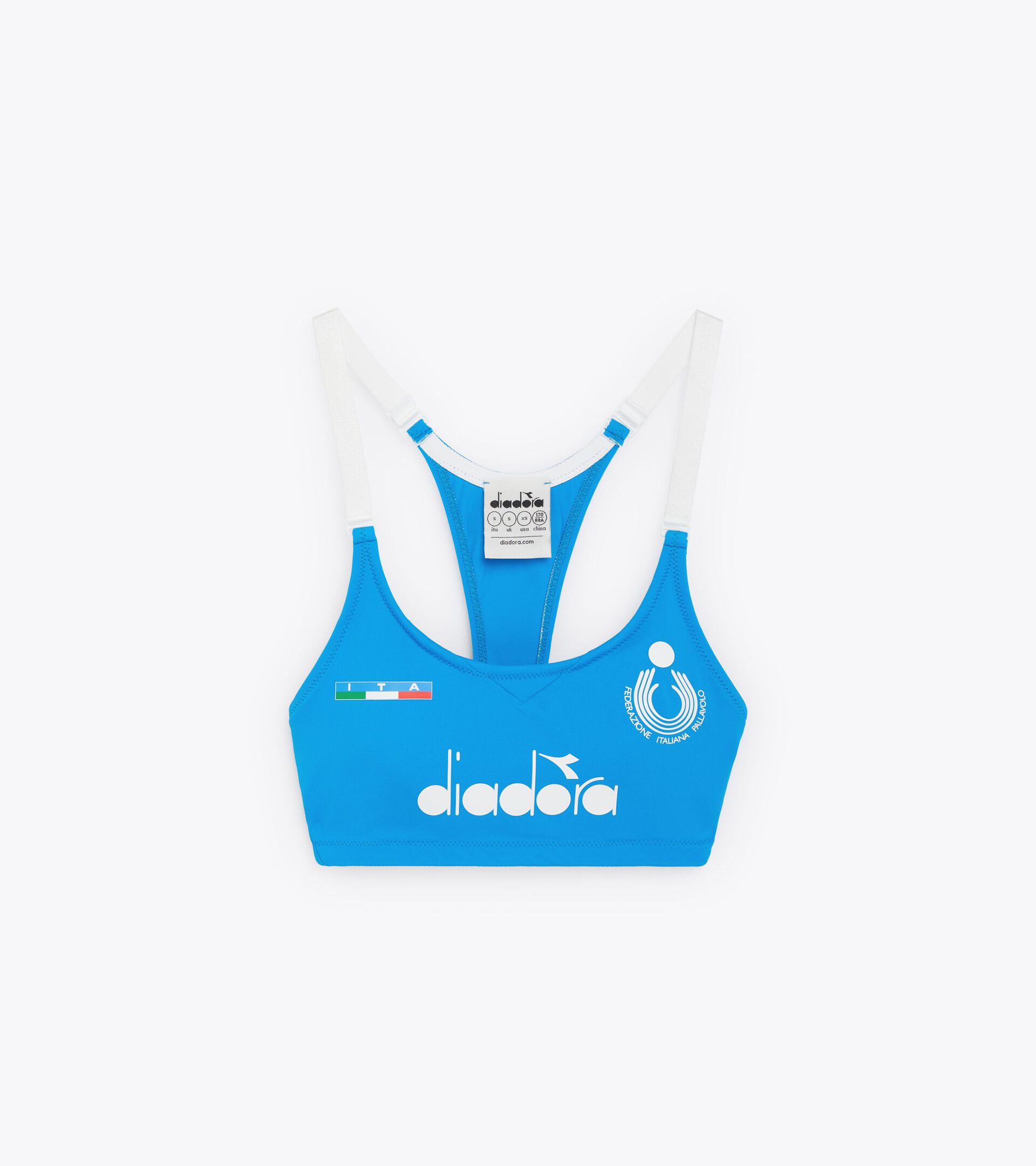 Bikini bra - Italy National Volleyball Team TOP GARA DONNA BV ITALIA NAVY BLAZER - Diadora