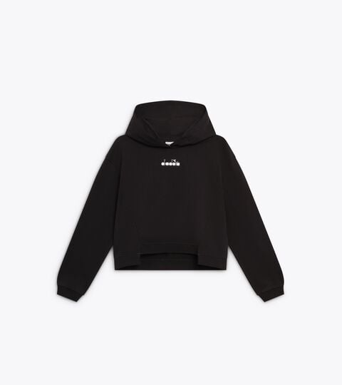 Hoodie - Women&rsquo;s L. HOODIE LOGO BLACK - Diadora