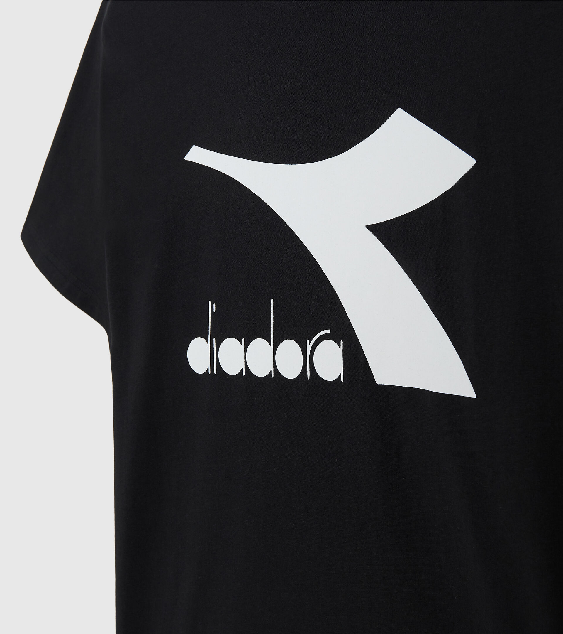 Cotton T-shirt - Men T-SHIRT SS CHROMIA BLACK - Diadora