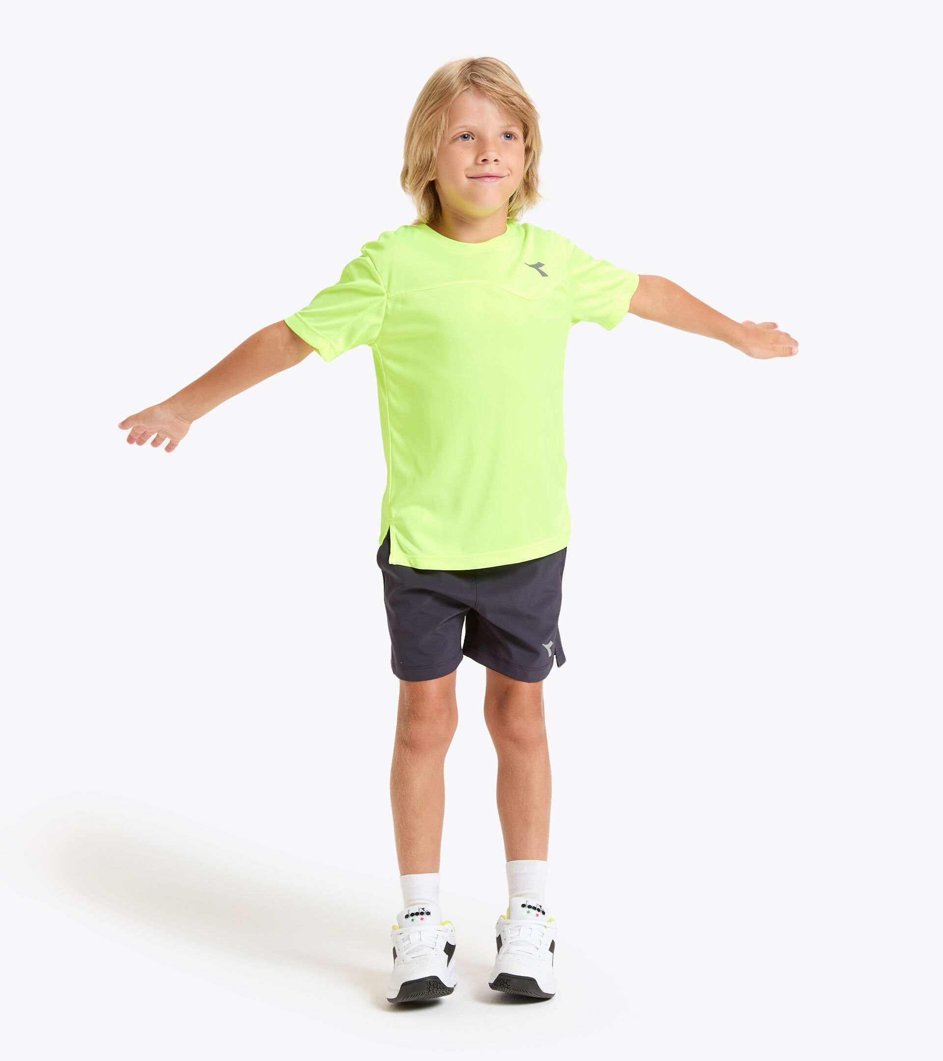 Tennis bermuda shorts - Junior J. SHORT COURT DK SMOKE - Diadora