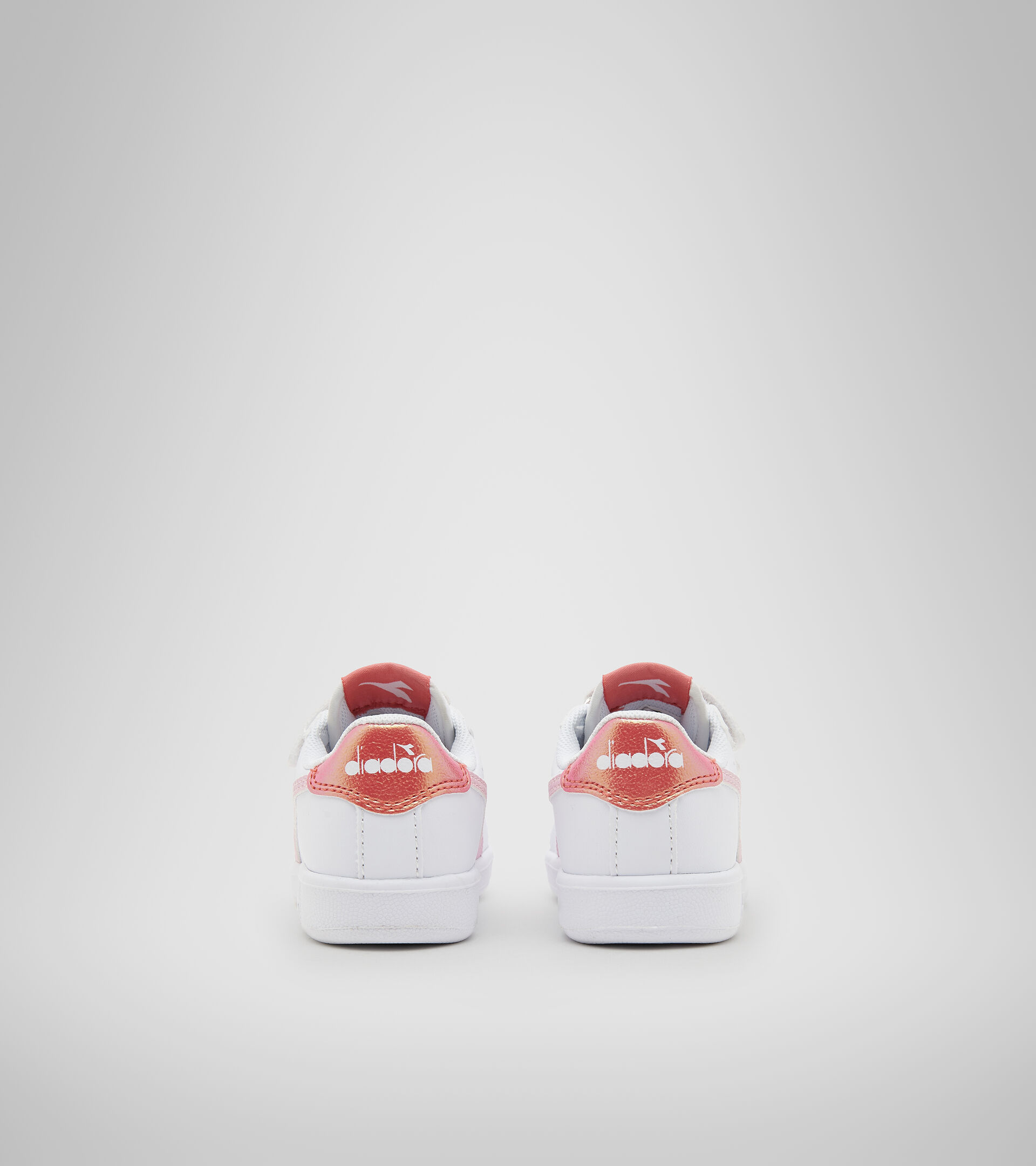 Sports shoes - Toddlers 1-4 years GAME P TD GIRL WHITE/RASPBERRY SORBET - Diadora