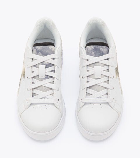 GAME STEP GLOW PS, WHITE/BLACK Sports shoes - Kids 4-8 years GAME STEP GLOW PS WHITE/BLACK - Diadora