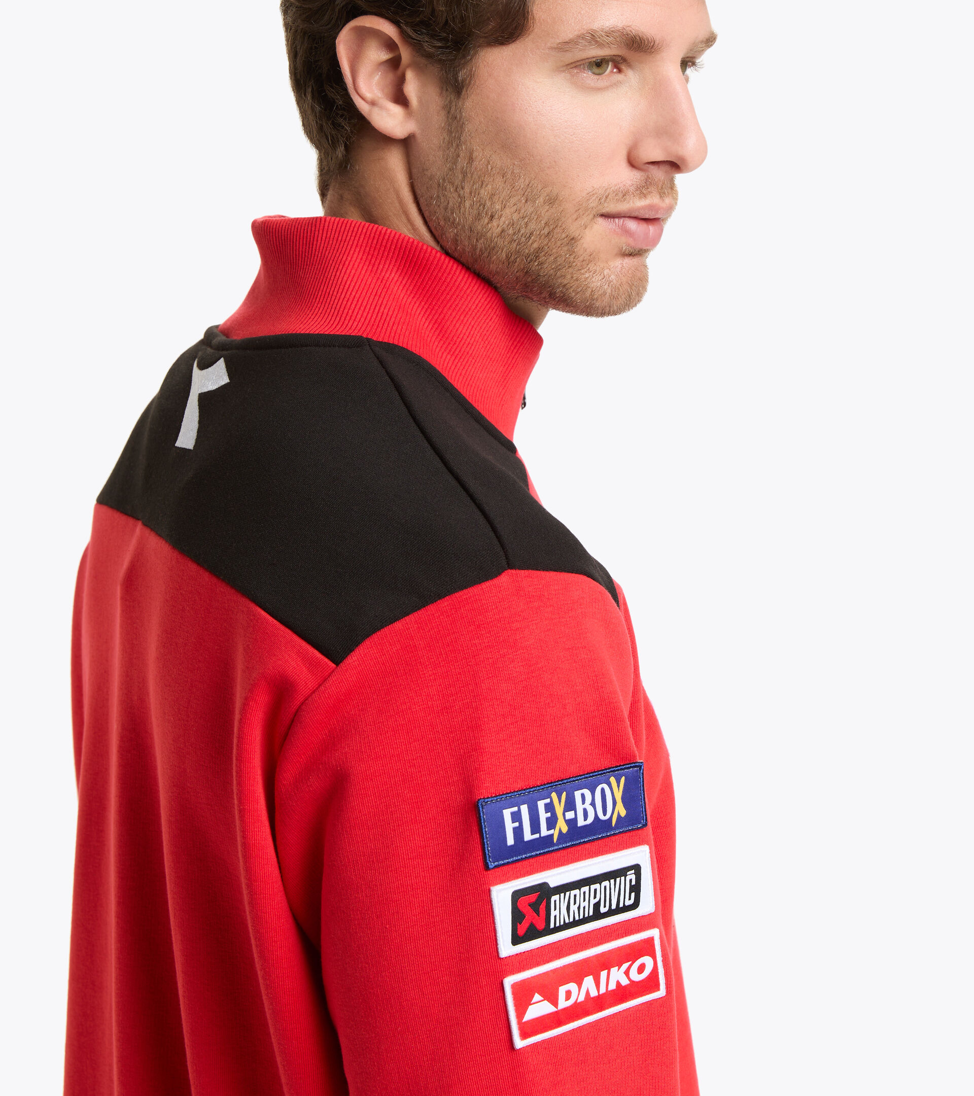 Sweat-shirt demi-zippé au style sportif réplique Ducati MotoGP 22 - Homme
 HALF-ZIP DUCATI REPLICA MGP22 DUCATI MGP ROUGE/NOIR - Diadora