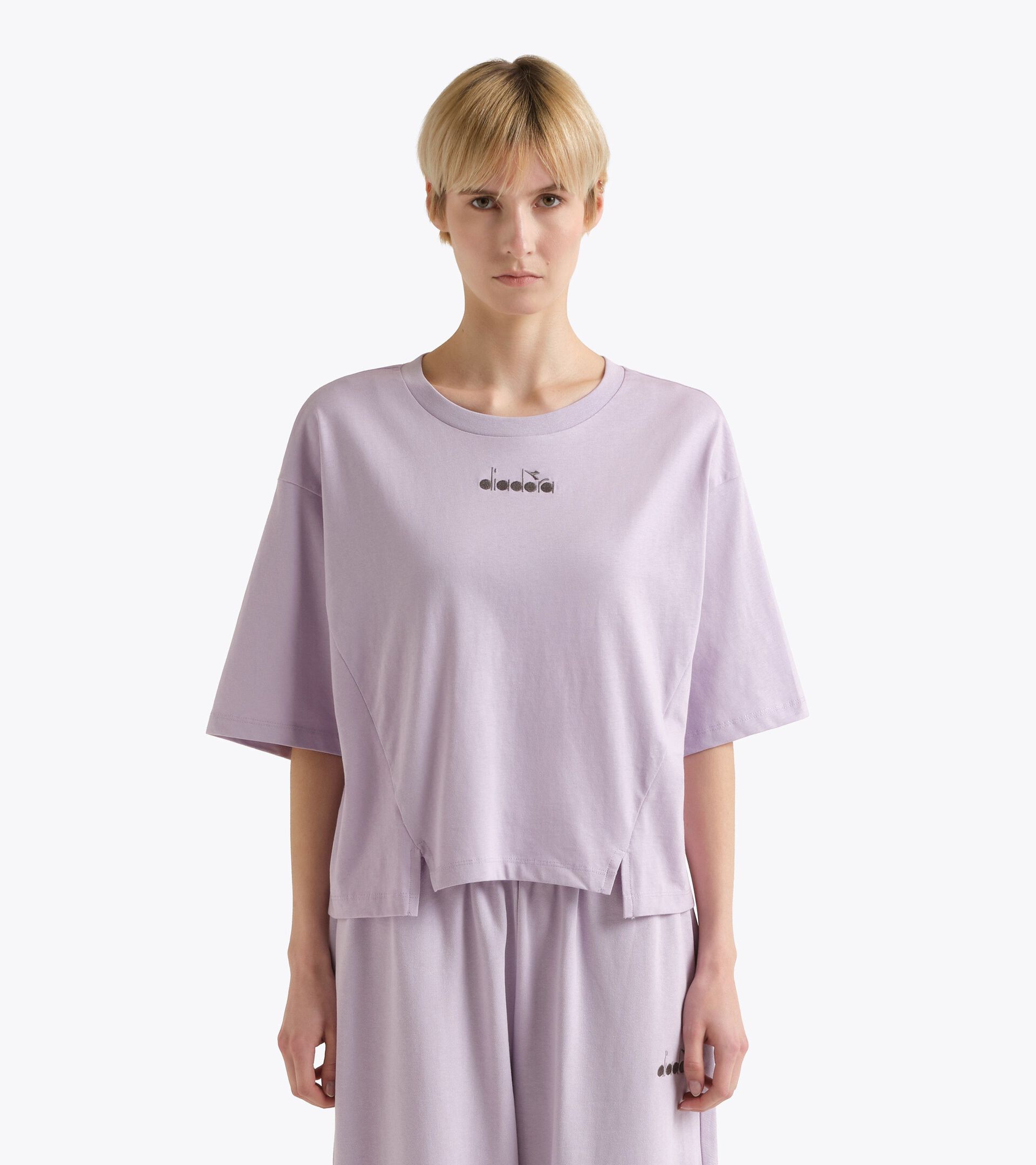 Cotton t-shirt - Women&rsquo;s
 L. T-SHIRT SS LOGO THISTLE - Diadora