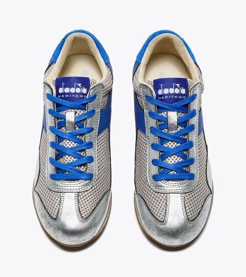 Heritage leather sneaker - All-Gender EQUIPE STELLAR SW WHITE/IMPERIAL BLUE - Diadora