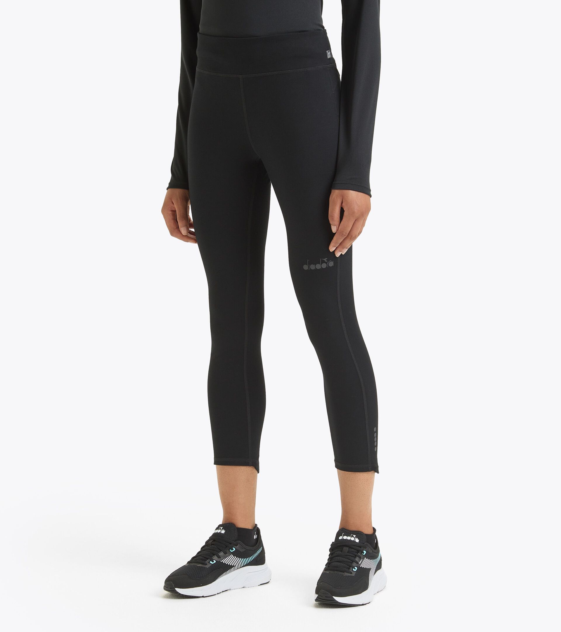 7/8 sports leggings - Women L. 7/8 STC LEGGINGS BLACK - Diadora