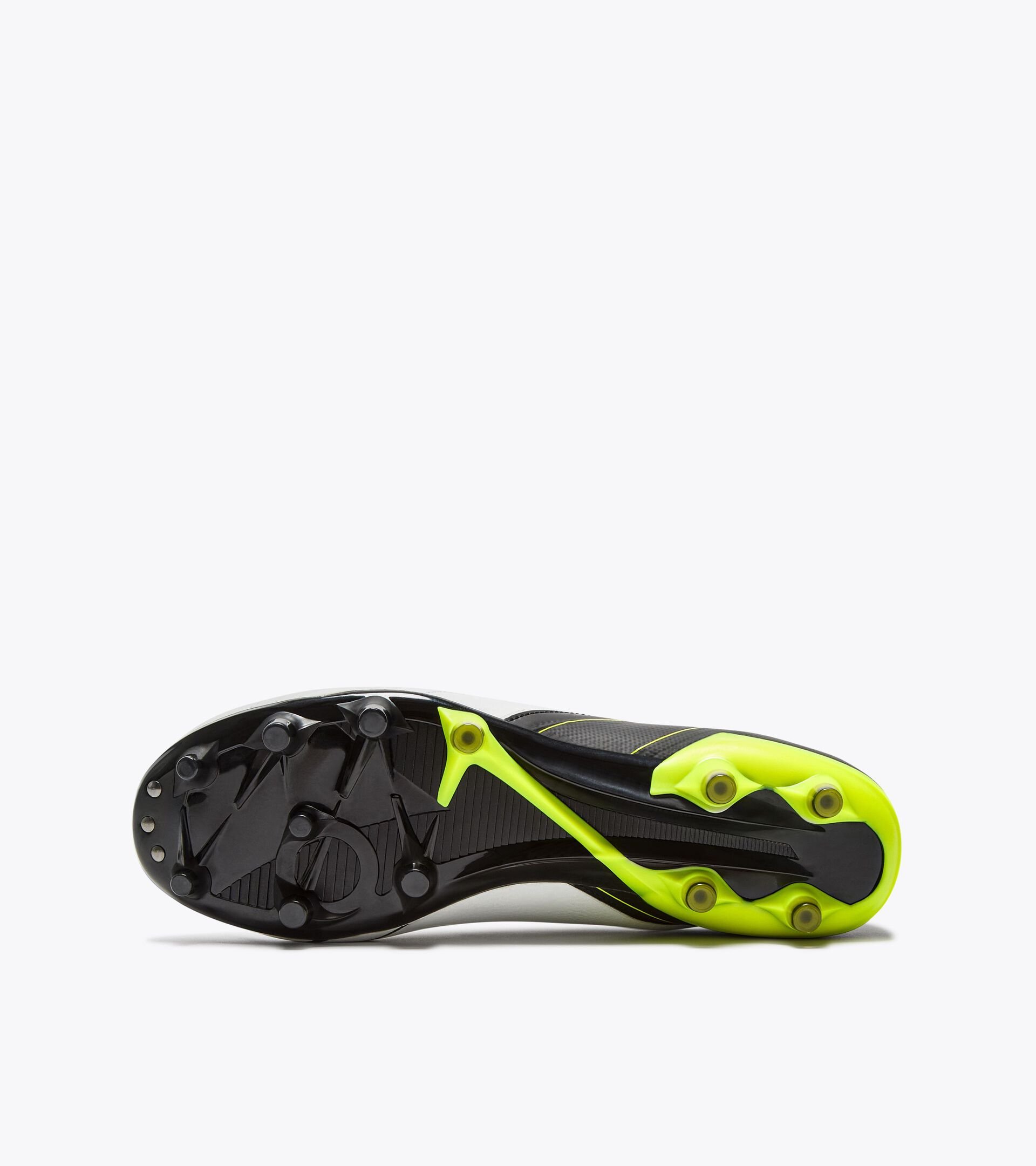 Bota de fútbol de piel para superficies compactas - Para todos los géneros
MAXIMUS ICON SLX NEGRO/BLANCO/AMARILLO FL DD - Diadora