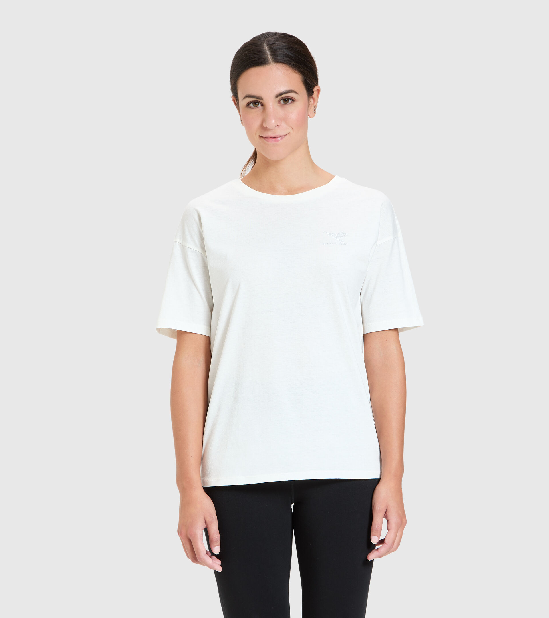 T-shirt - Women L.T-SHIRT SS BLINK WHISPER WHITE - Diadora