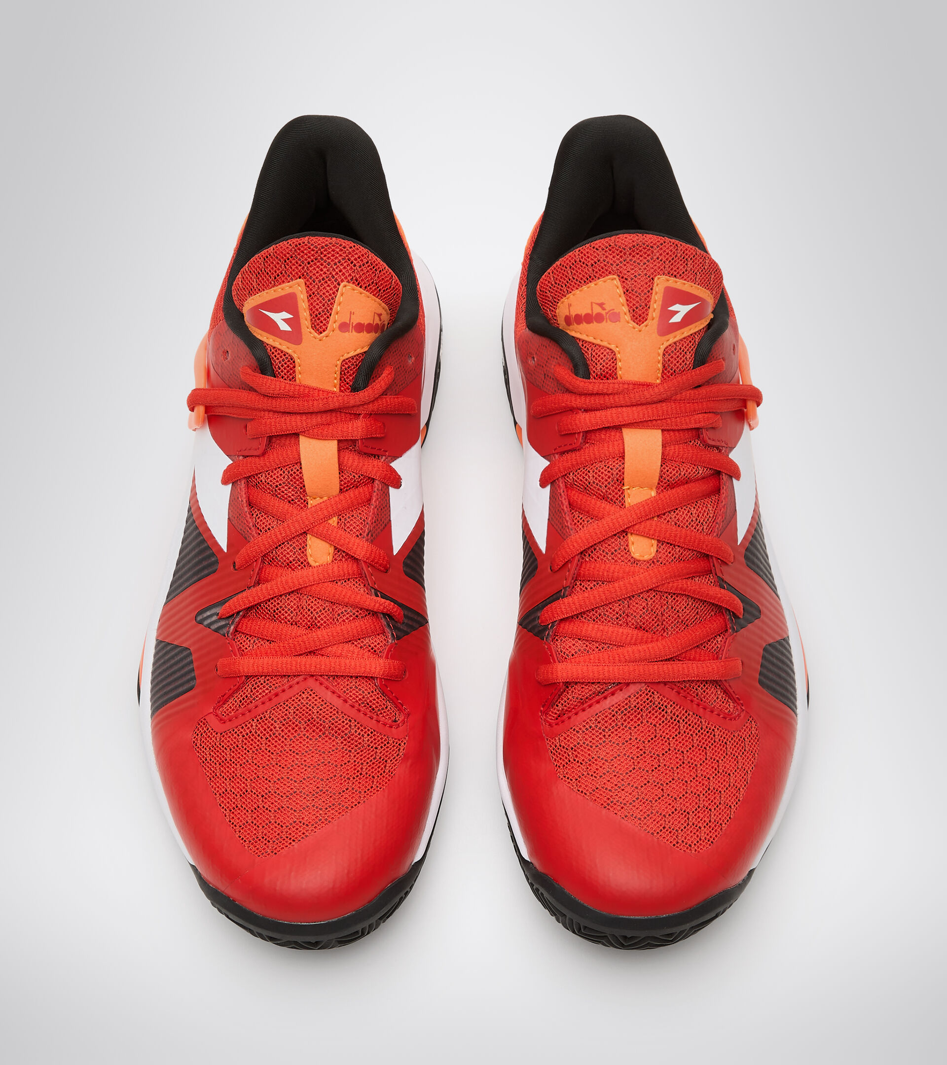 Tennis shoes - Men B.ICON CLAY FIERY RED/WHITE/BLACK - Diadora