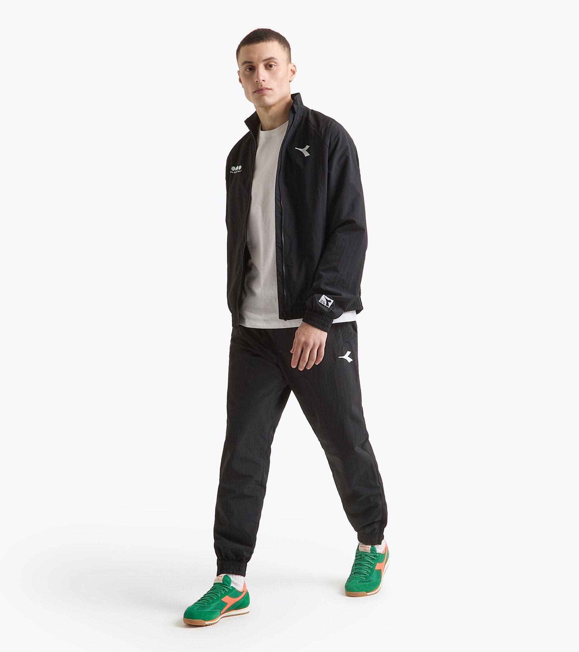 Polyamide Track Jacket - Cross category - All-gender TRACK PANT SPORTS BLACK - Diadora