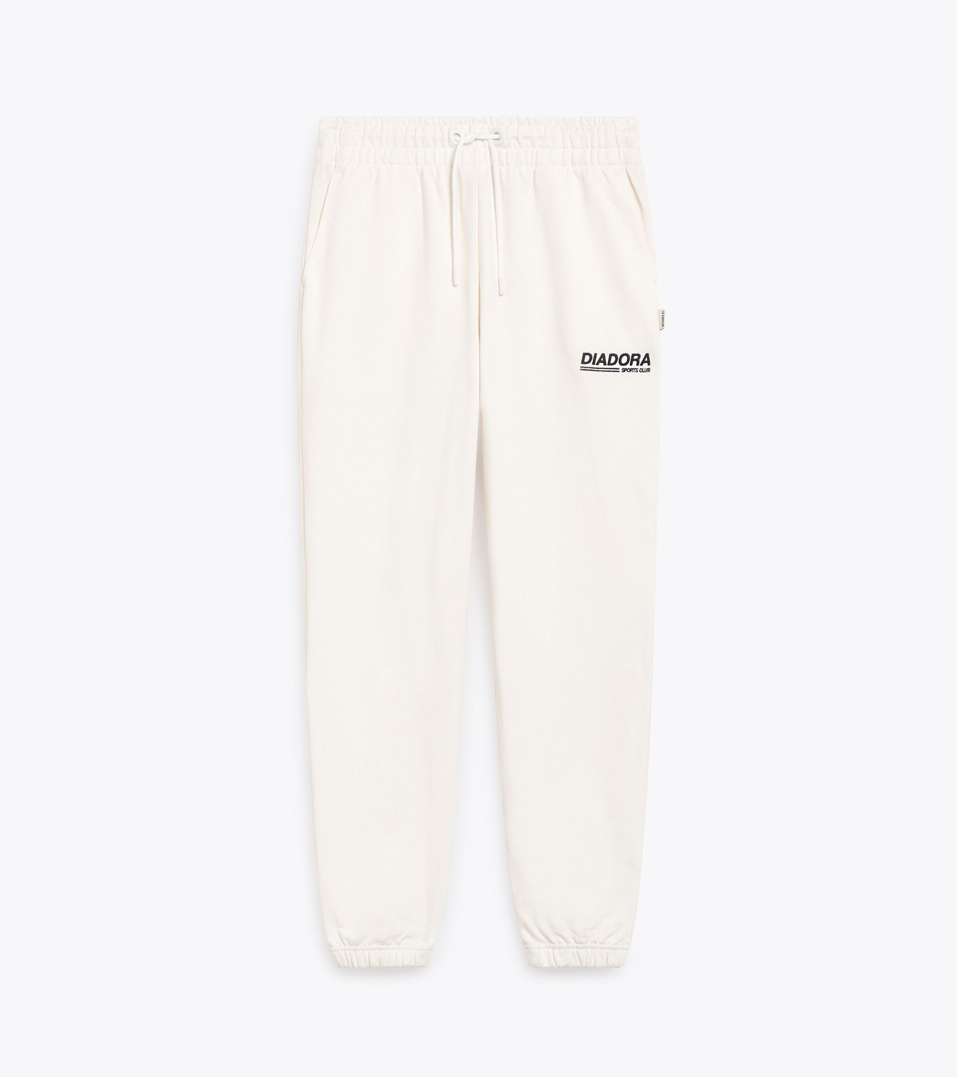 Legacy joggers with a comfort fit - Made in Italy - All-Gender
 PANTS LEGACY WHITE ALYSSUM - Diadora