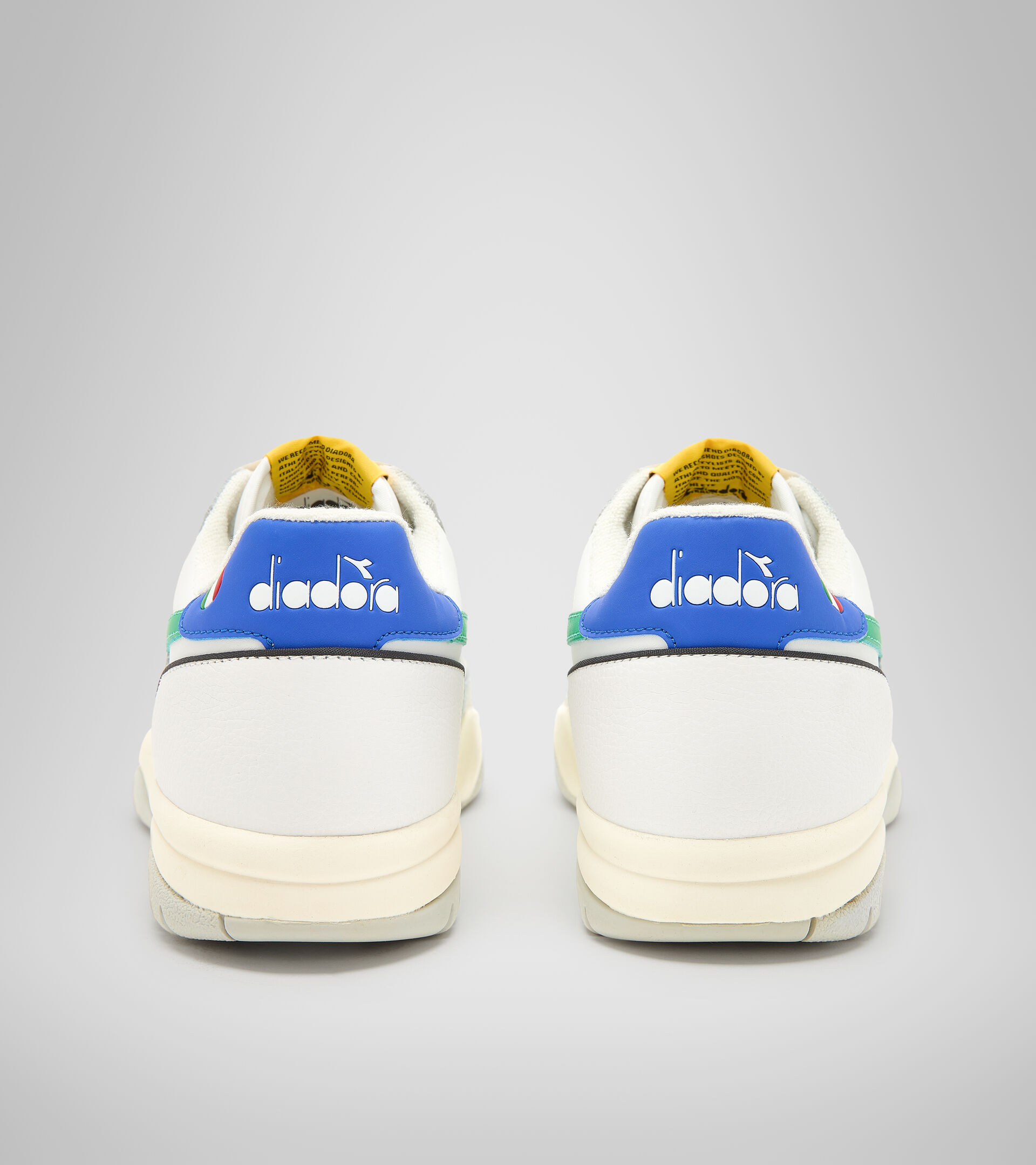 Sports shoe - Unisex MAVERICK H.O.C. WHT/SIMPLY GRN/DAZZLING BLUE - Diadora