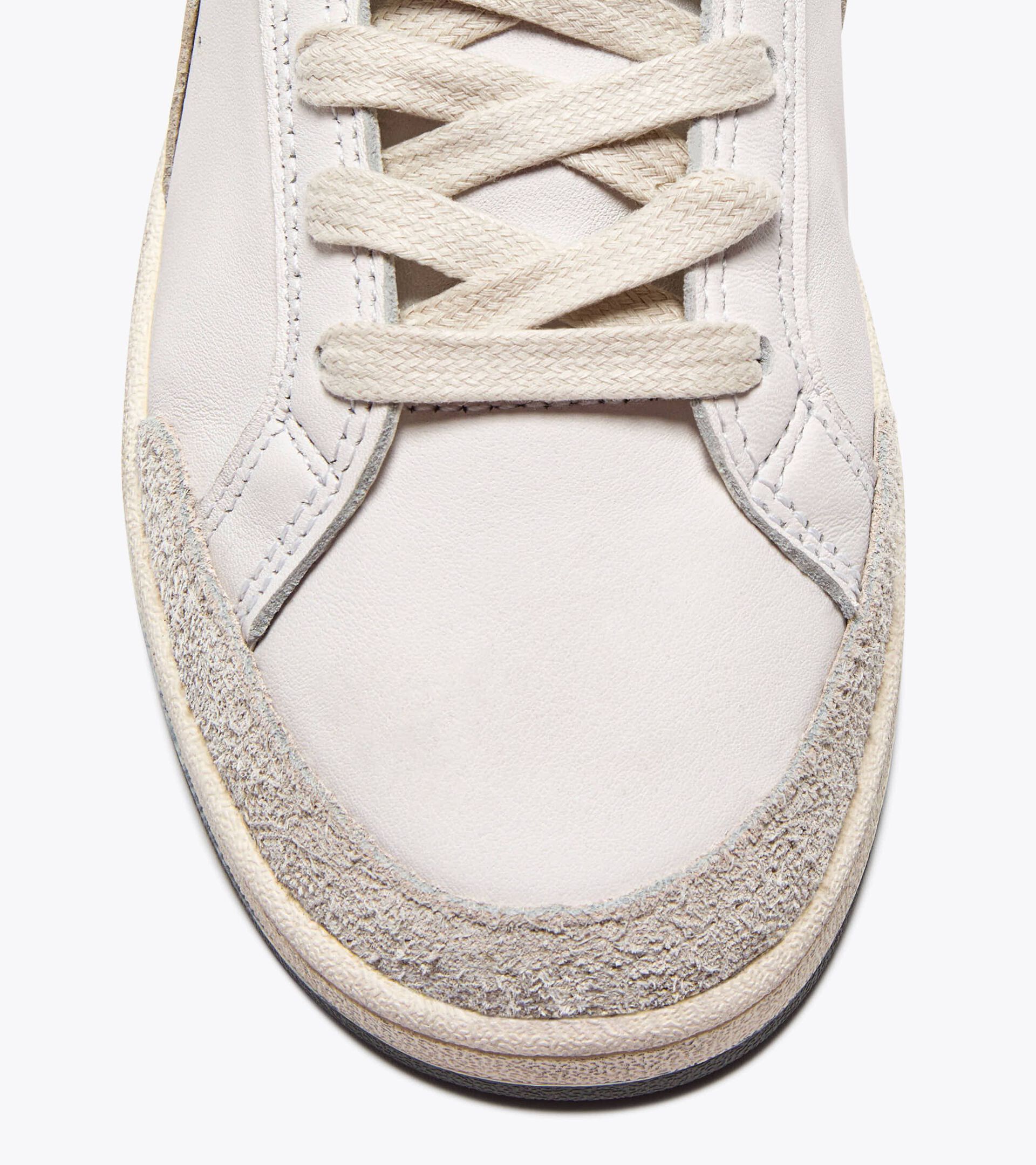 Heritage sneaker made from leather - All-gender
 PRESTIGE HIGH USED WHITE/MOONBEAM - Diadora