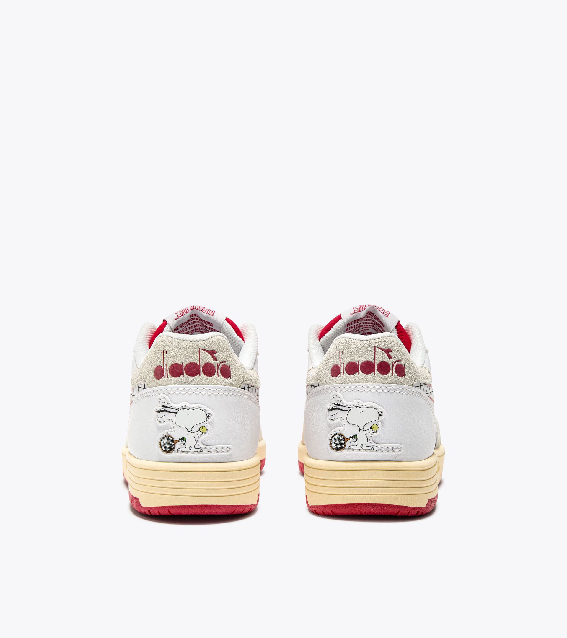 Sneaker sportiva Peanuts - Bambini e bambine - 4-8 anni DEUCE PEANUTS PS BIANCO/ROSSO SALSA - Diadora