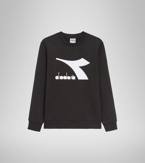 SWEATSHIRT CREW CHROMIA, NEGRO Sudadera deportiva - Hombre SWEATSHIRT CREW CHROMIA NEGRO - Diadora