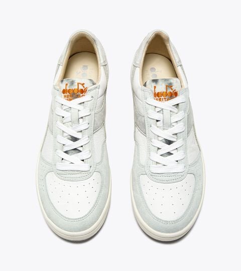 Heritage leather sneaker - Made in Italy - All-gender B.ELITE FORO USED ITALIA WHITE - Diadora