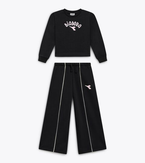 Conjunto de chándal - Niña/Adolescente JG. TRACKSUIT (BR) NEGRO - Diadora