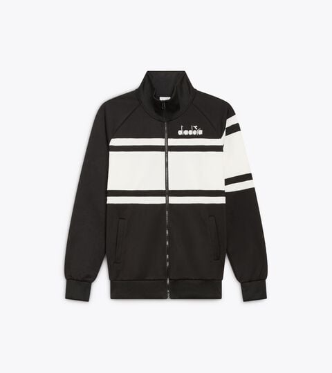 JACKET 80S, BLANC VIF/NOIR Veste de sport d’inspiration années 80 - Pour tous les genres JACKET 80S BLANC VIF/NOIR - Diadora