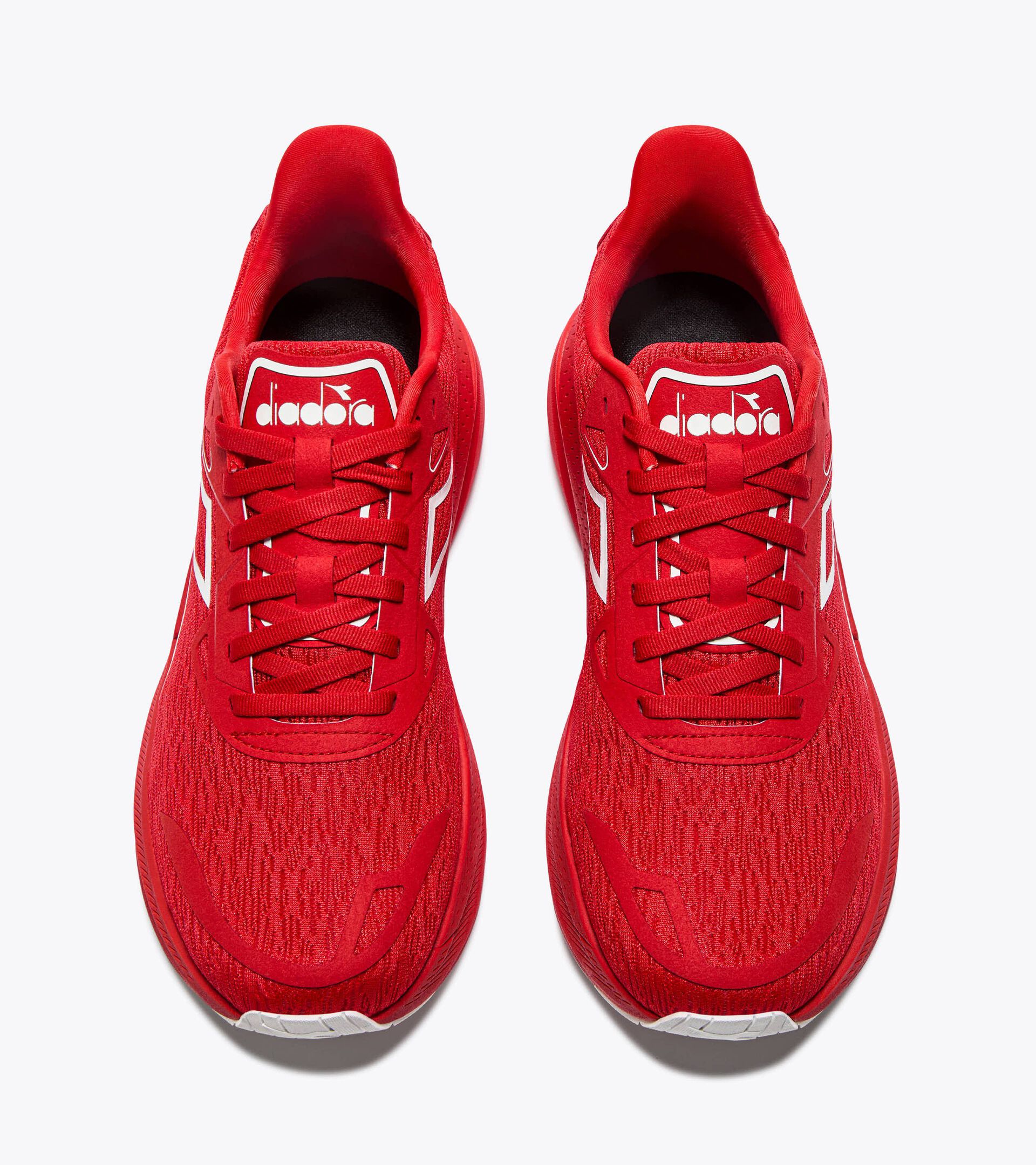 Running shoe - Comfort and stability - Men's NUCLEO 2 FIERY RED/WHITE - Diadora
