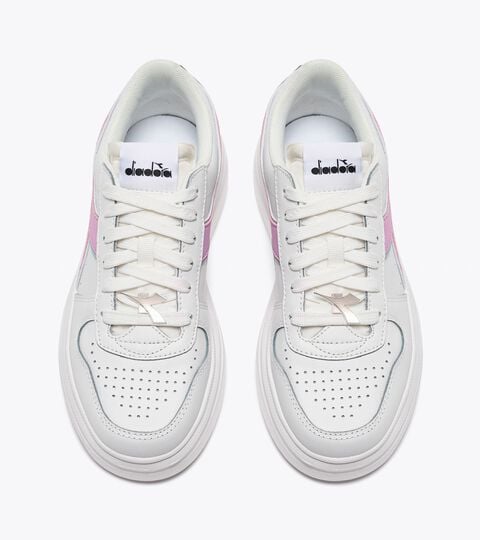MAGIC BOLD WN, WHITE/PASTEL LAVANDER Sports sneakers - Women’s - Platform sole MAGIC BOLD WN WHITE/PASTEL LAVANDER - Diadora