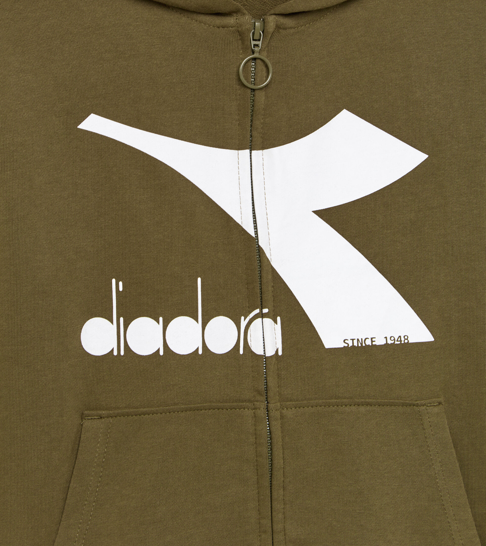 Chándal - Niños JU.TRACKSUIT HD FZ CHROMIA OLIVA MILITAR - Diadora