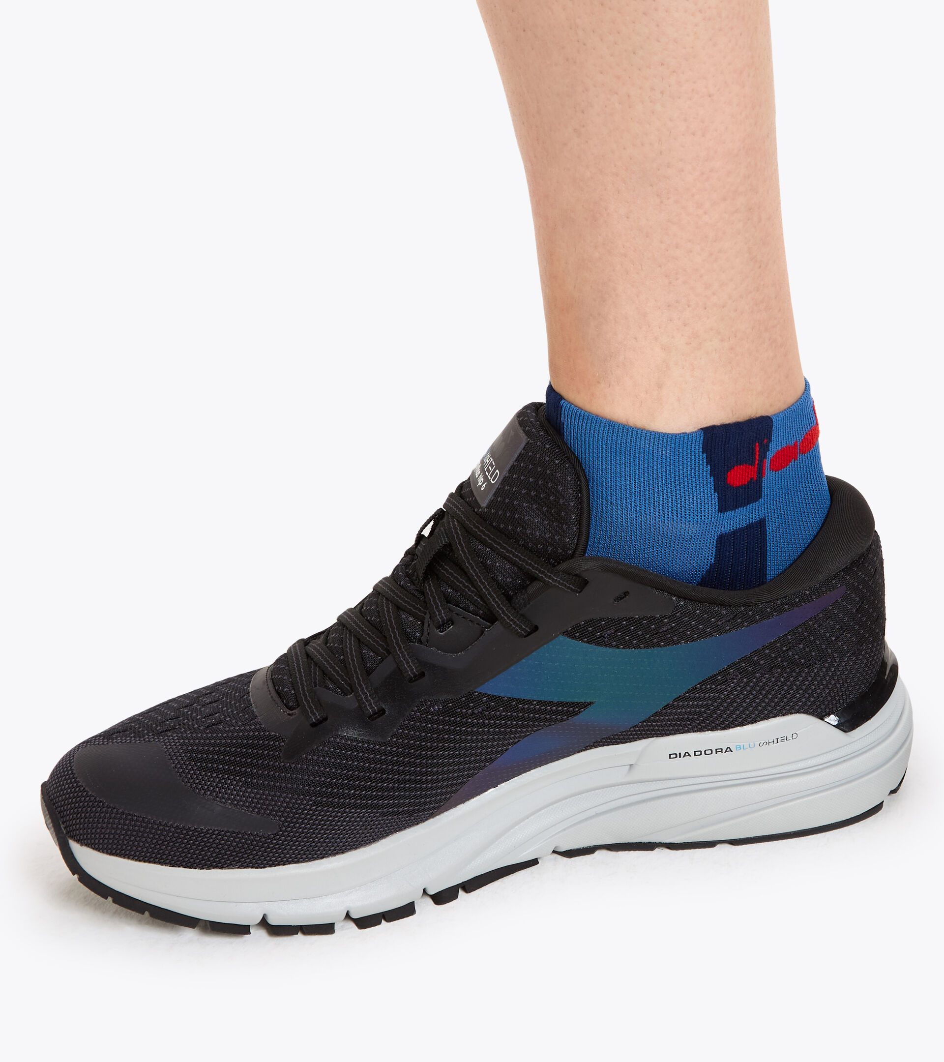 Accessories Sport UNISEX CUSHION QUARTER SOCKS FEDERAL BLUE Diadora