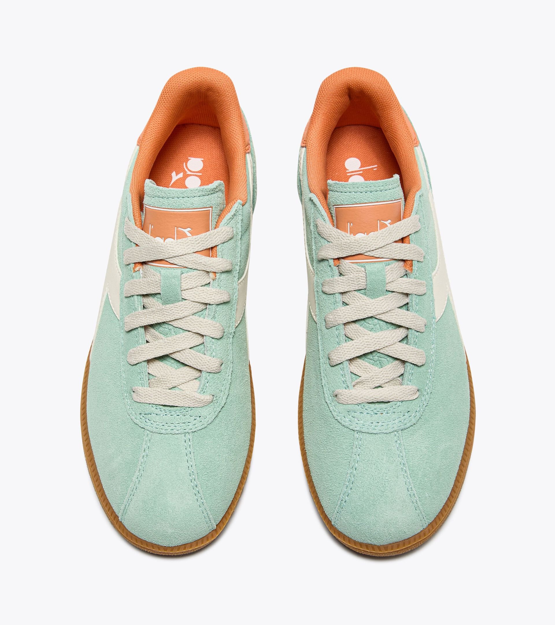 Leather sneakers - All-Gender
TOKYO BIRDS EGG GREEN/WHISPER WHITE - Diadora