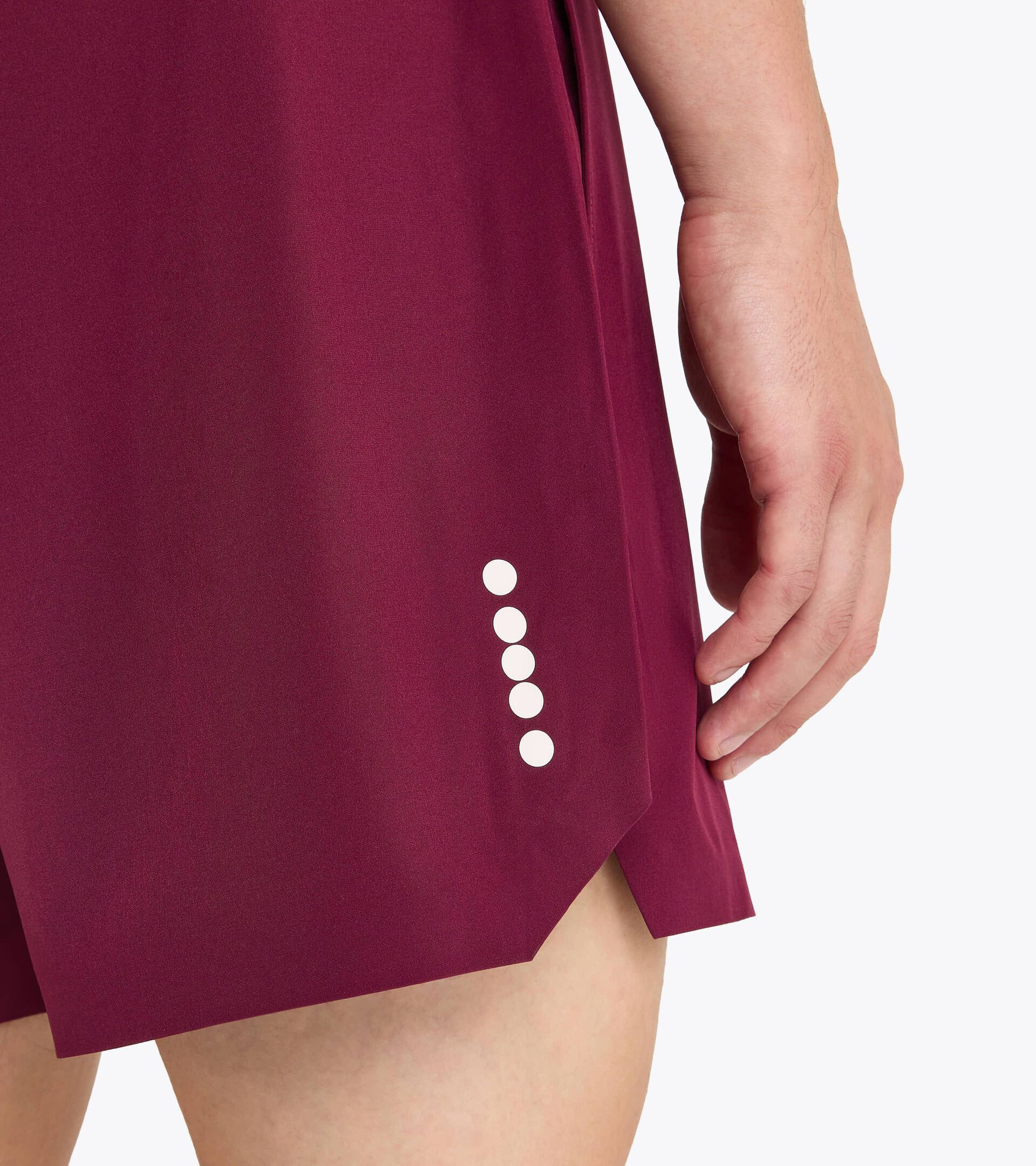 Performance 6’’ tennis shorts - Competition - Men’s
 SHORTS ICON MAROON BANNER - Diadora