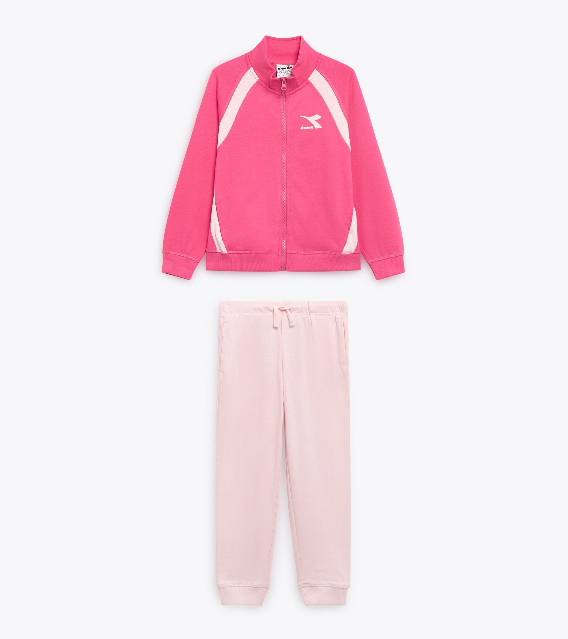 Chándal - Unisex - Niños/niñas y adolescentes
 JU.TRACKSUIT FZ CORE ROSA ELECTRICO - Diadora