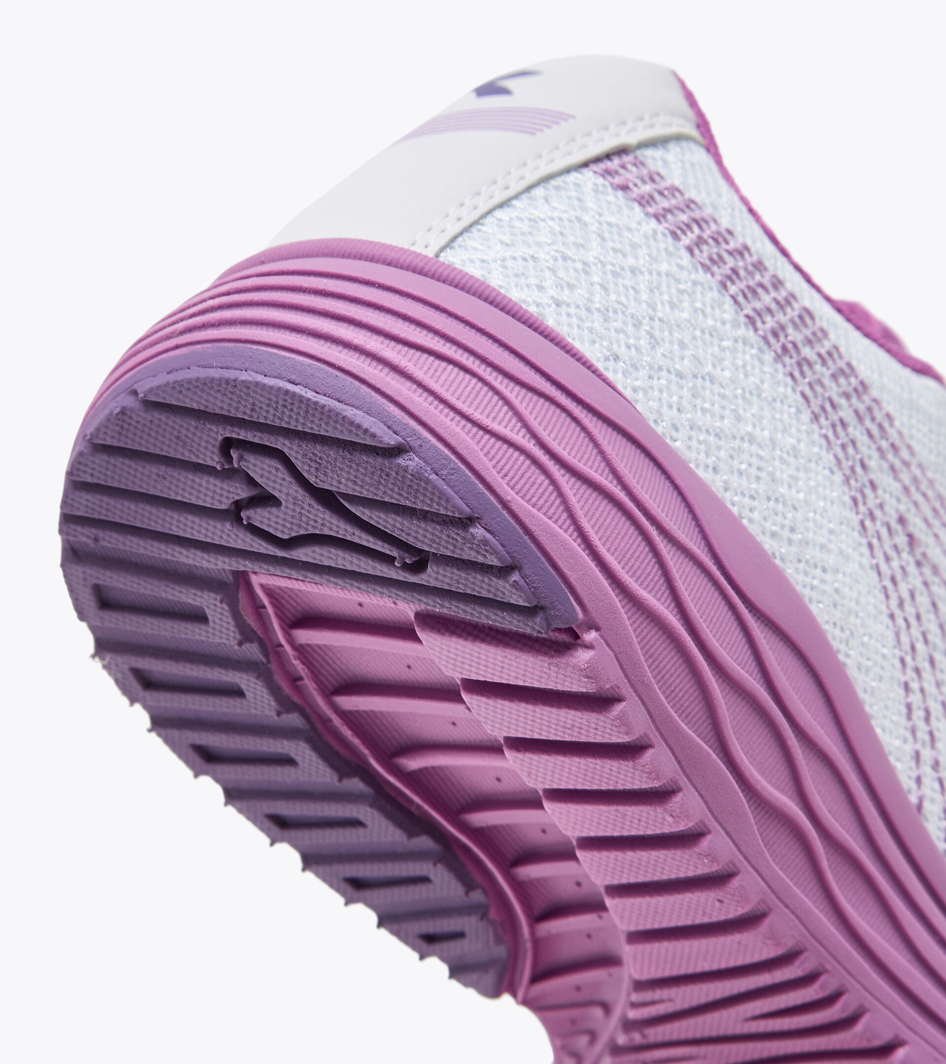 Running shoe - Unisex kids FLAMINGO 5 JR WHITE/ORCHID PINK - Diadora