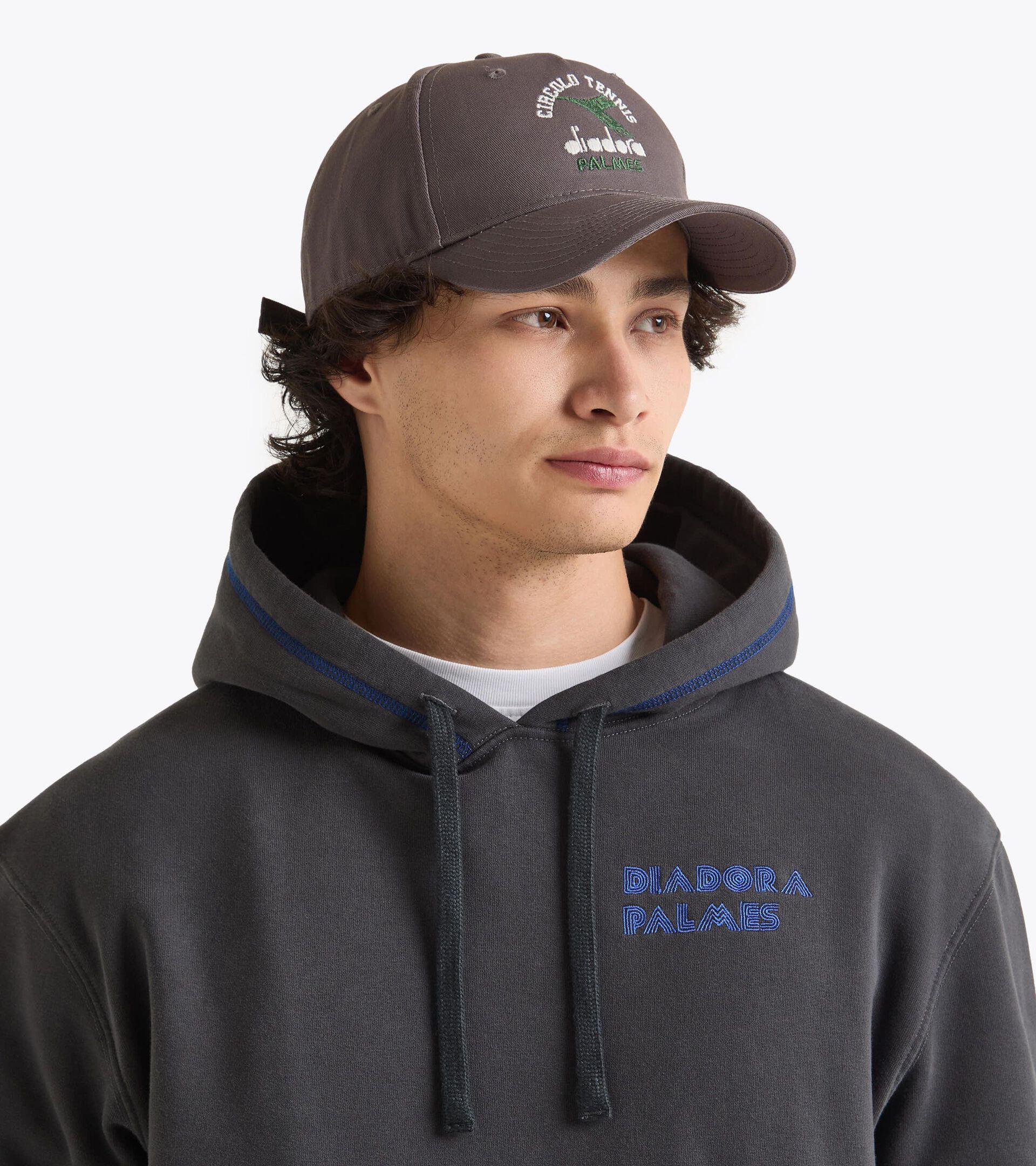 Gorra de algodón Legacy - Made in Italy - Para todos los géneros
CAP LEGACY OSTRA NEGRA - Diadora