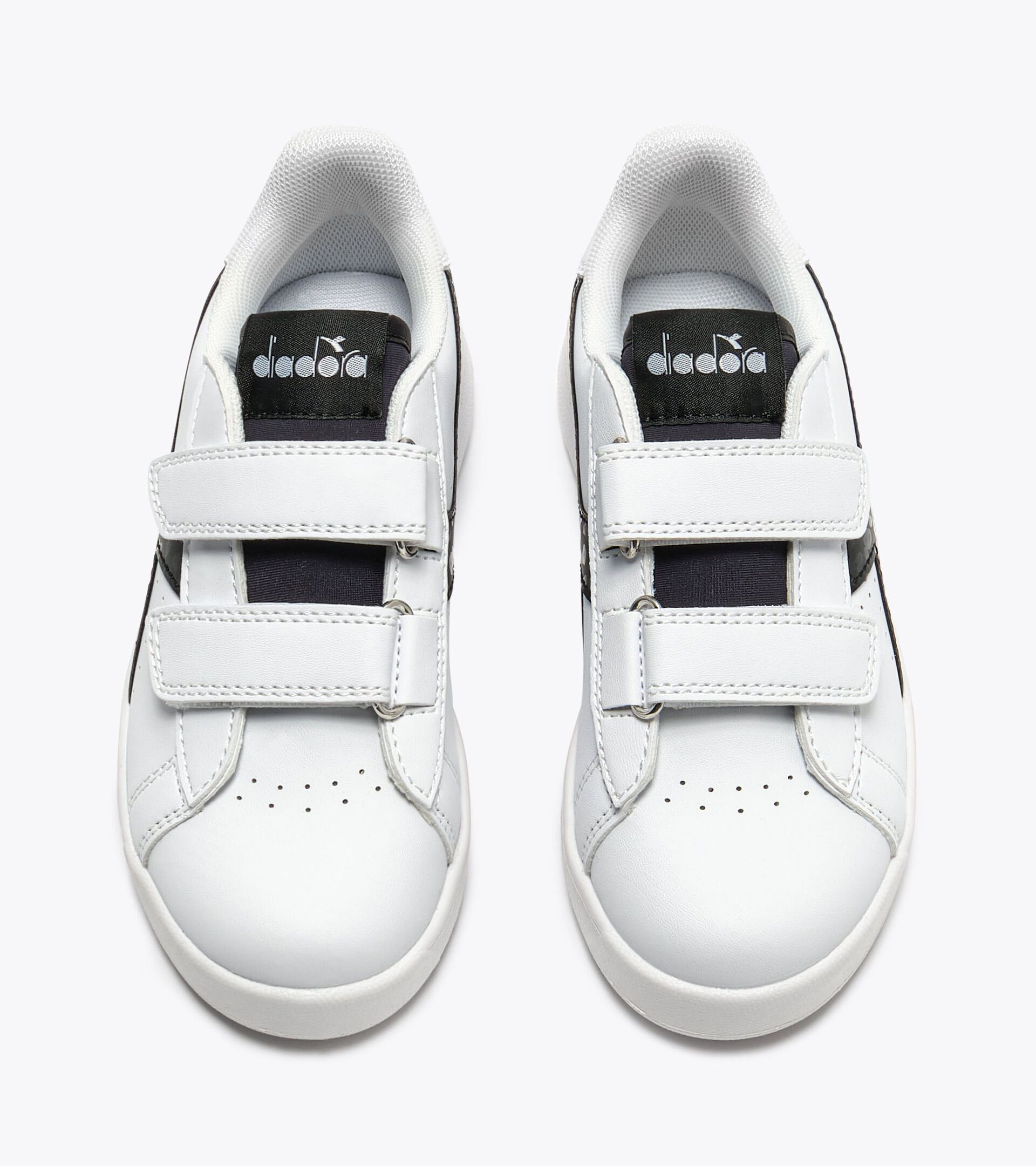 Velcro-closure kids&rsquo; shoe - 4-8 years old  GAME P POOL PS BLACK - Diadora