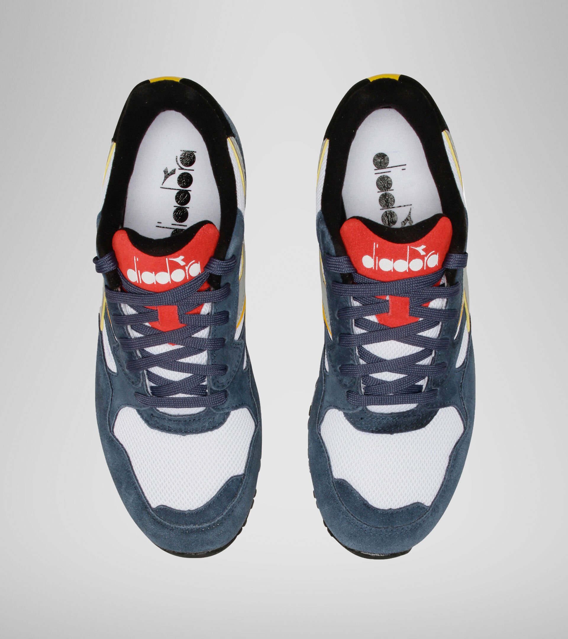 Footwear Sportswear UNISEX N902 S BLU DENIM SCURO/BCO/RSS FERR.I Diadora