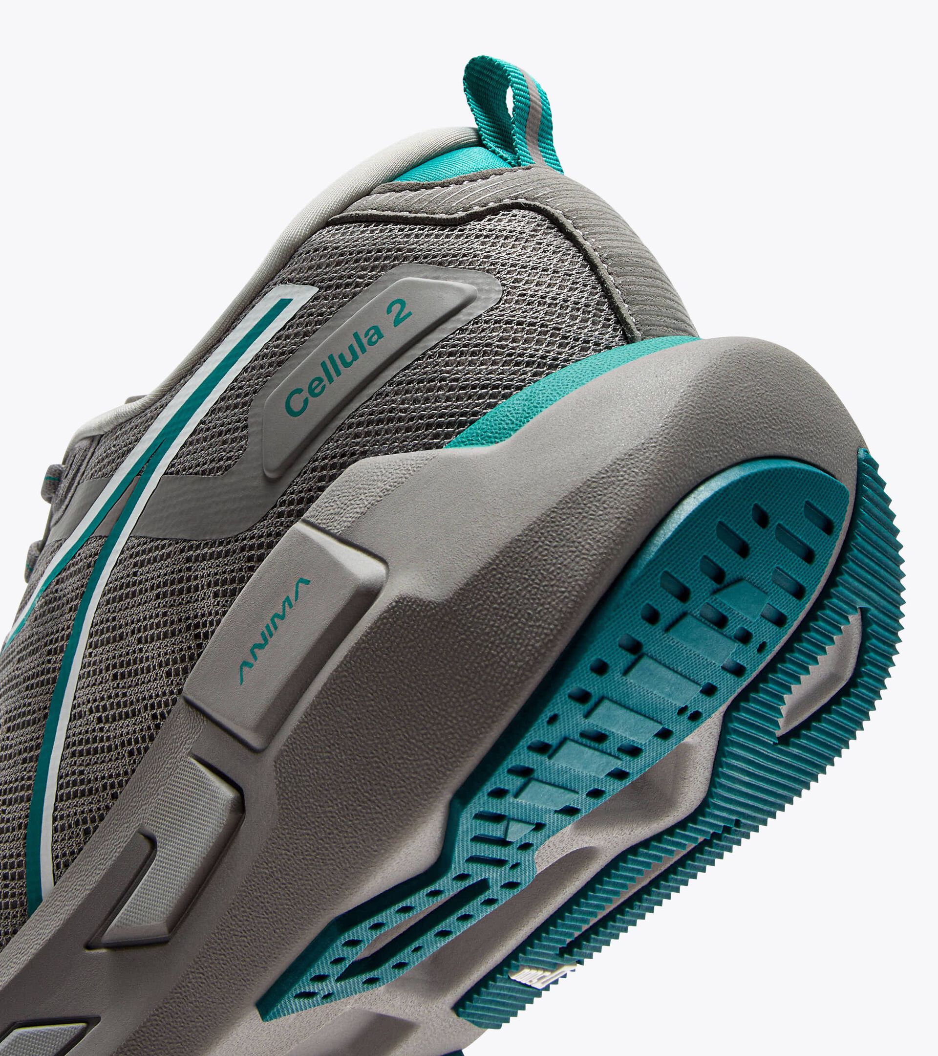 Neutral running shoe - Comfort and stability - Men’s CELLULA 2 CHISELED STONE /STEEL GRAY - Diadora